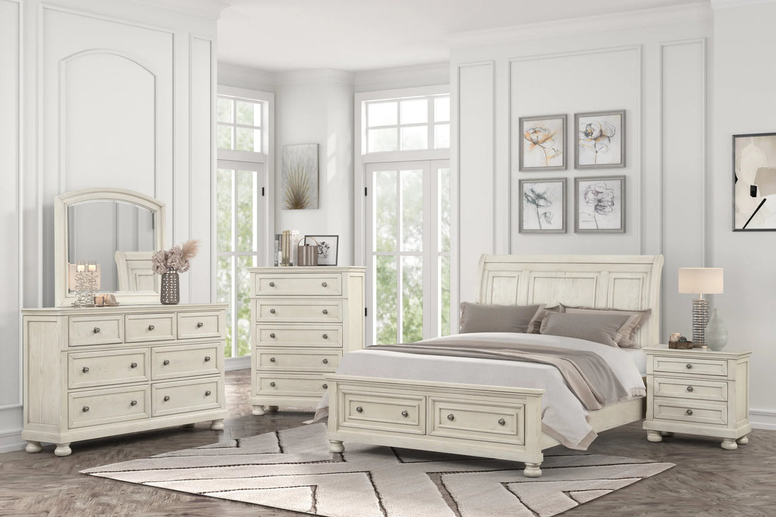 Magnolia40 4pc or 5pc Bedroom Set - Queen, King *King 4pc - Magnolia40 4pc or 5pc Bedroom Set King 4pc
