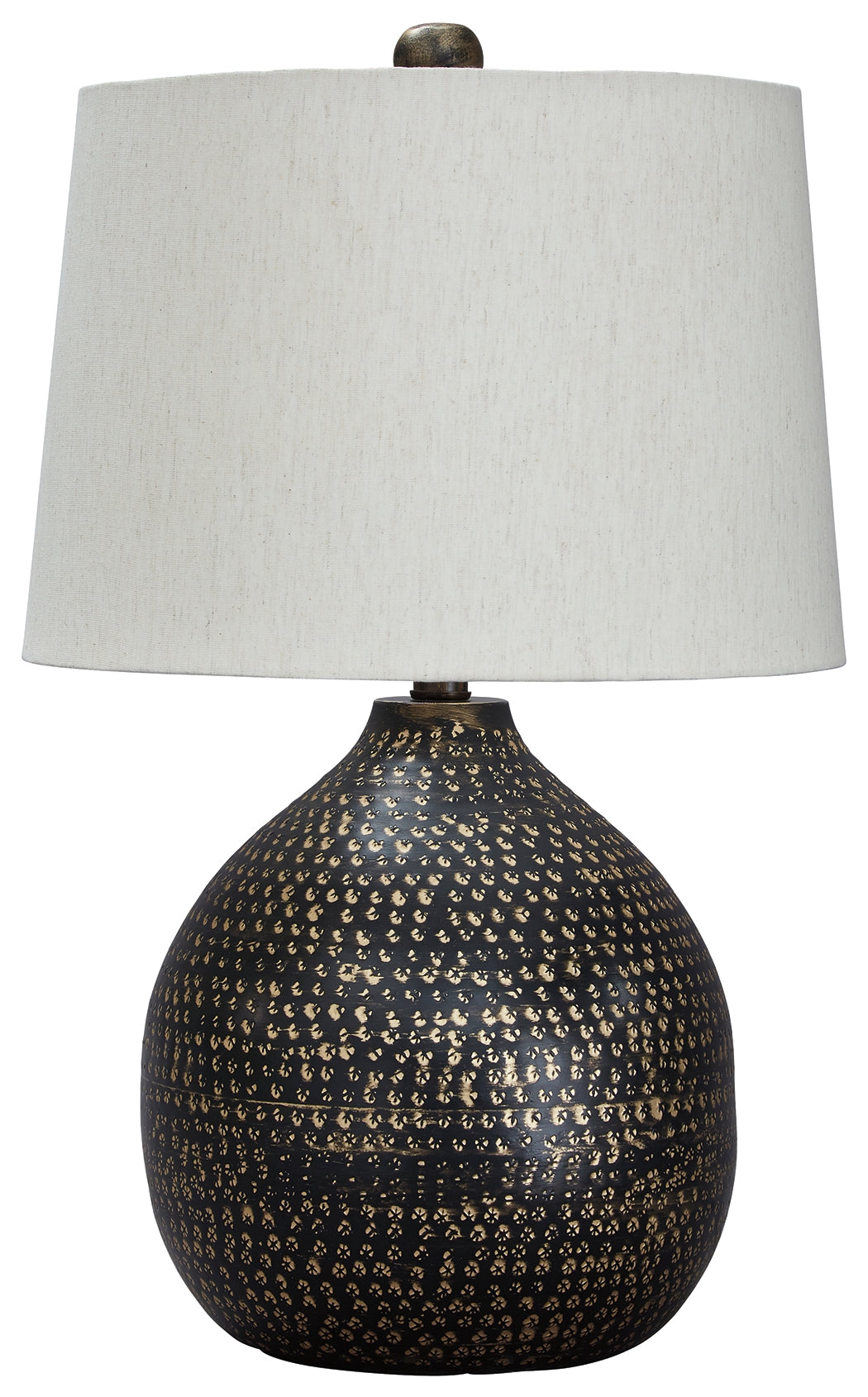 Maire Black/Gold Finish Table Lamp (Set of 2) - L207294X2
