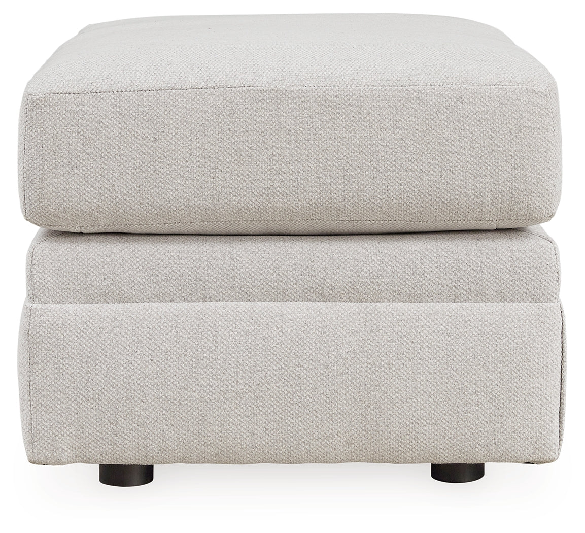Maitelynn Sofa, Loveseat, Chair and Ottoman in Chalk - PKG015433