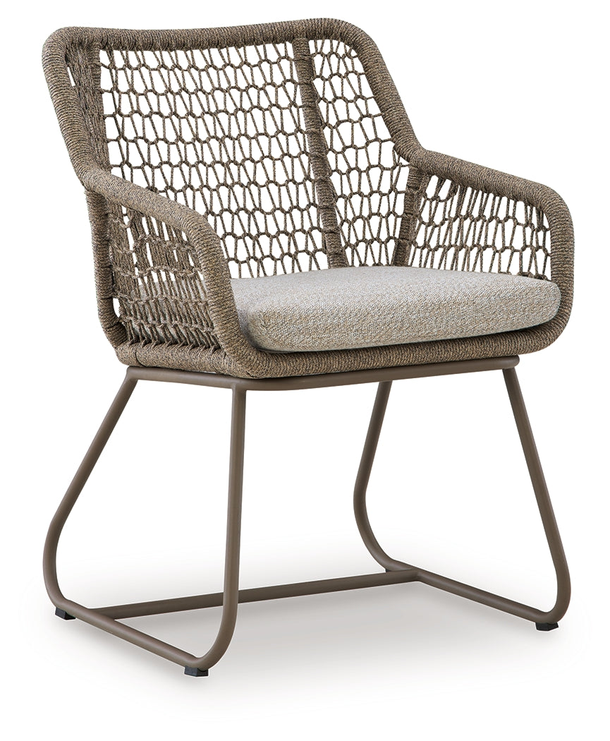 Majors Beach Beige Outdoor Table and 2 Chairs - PCP321-050