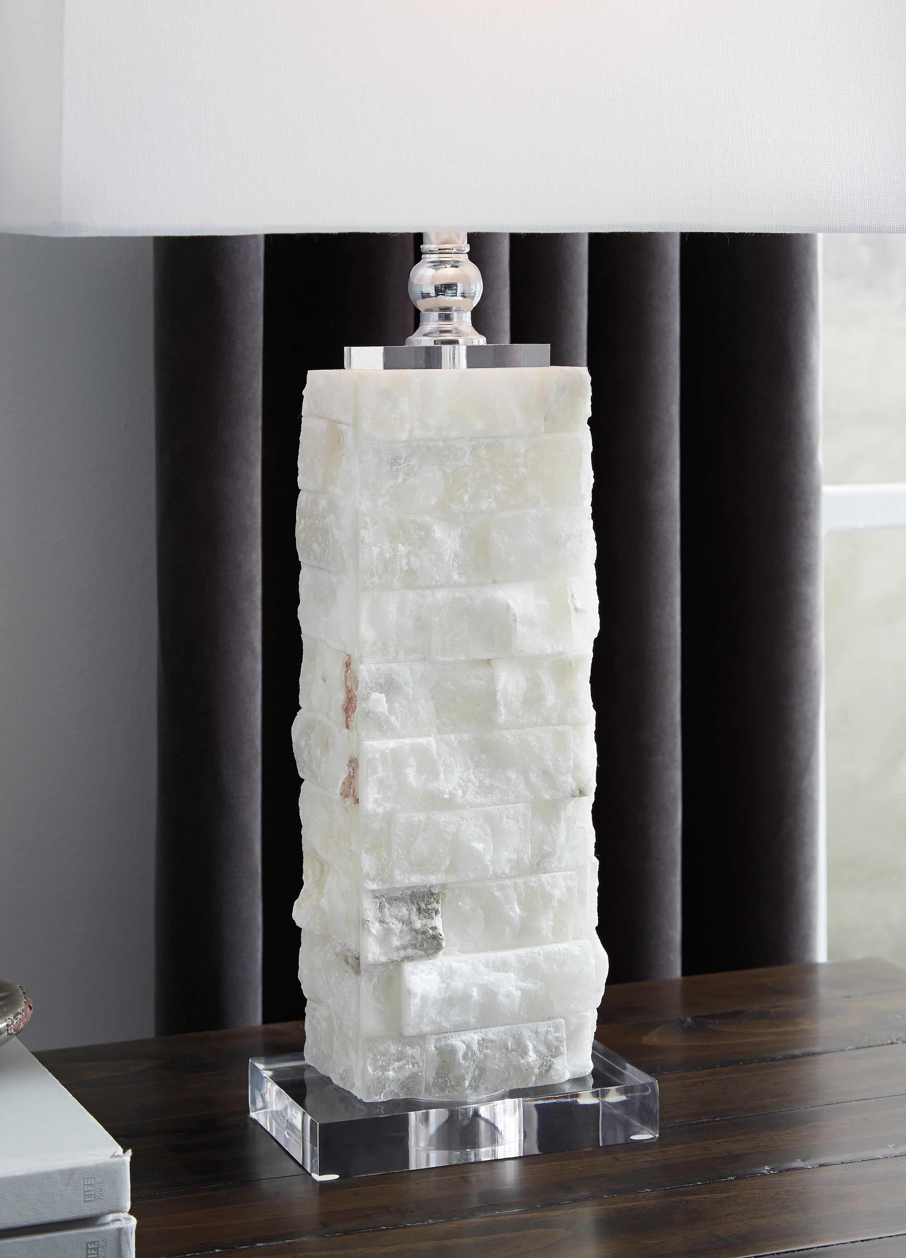 Malise White Table Lamp (Set of 2) - L429014X2