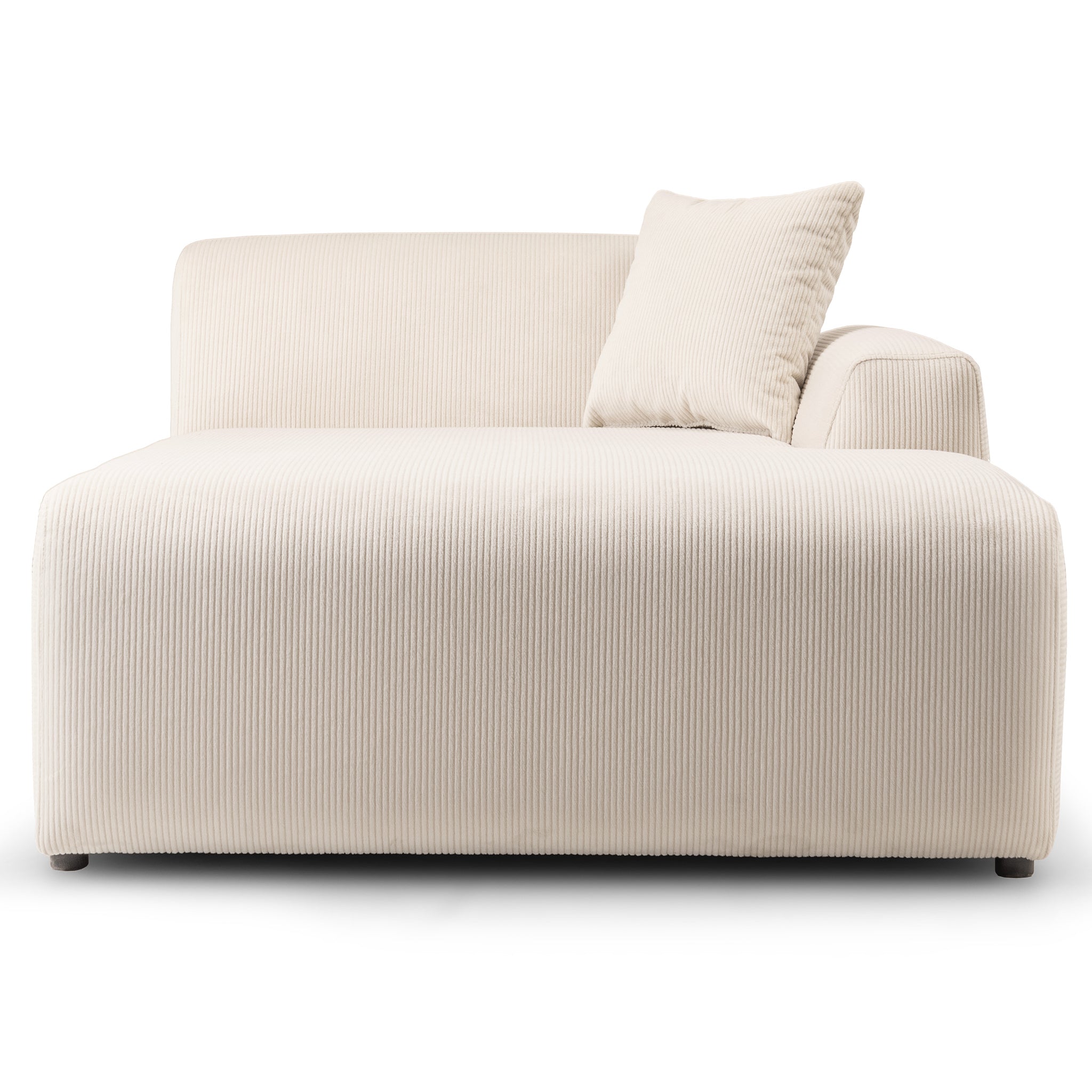 Mar U-Shape Corner Sofa - Cream Corduroy - CSC01601301