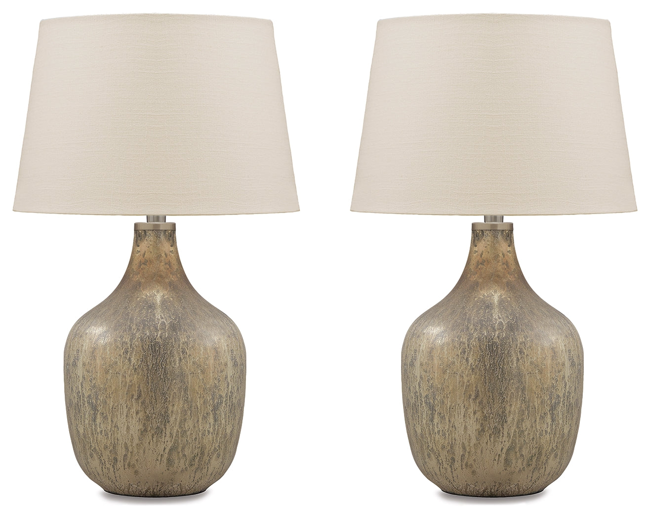 Mari Gray/Gold Finish Table Lamp (Set of 2) - L430664X2