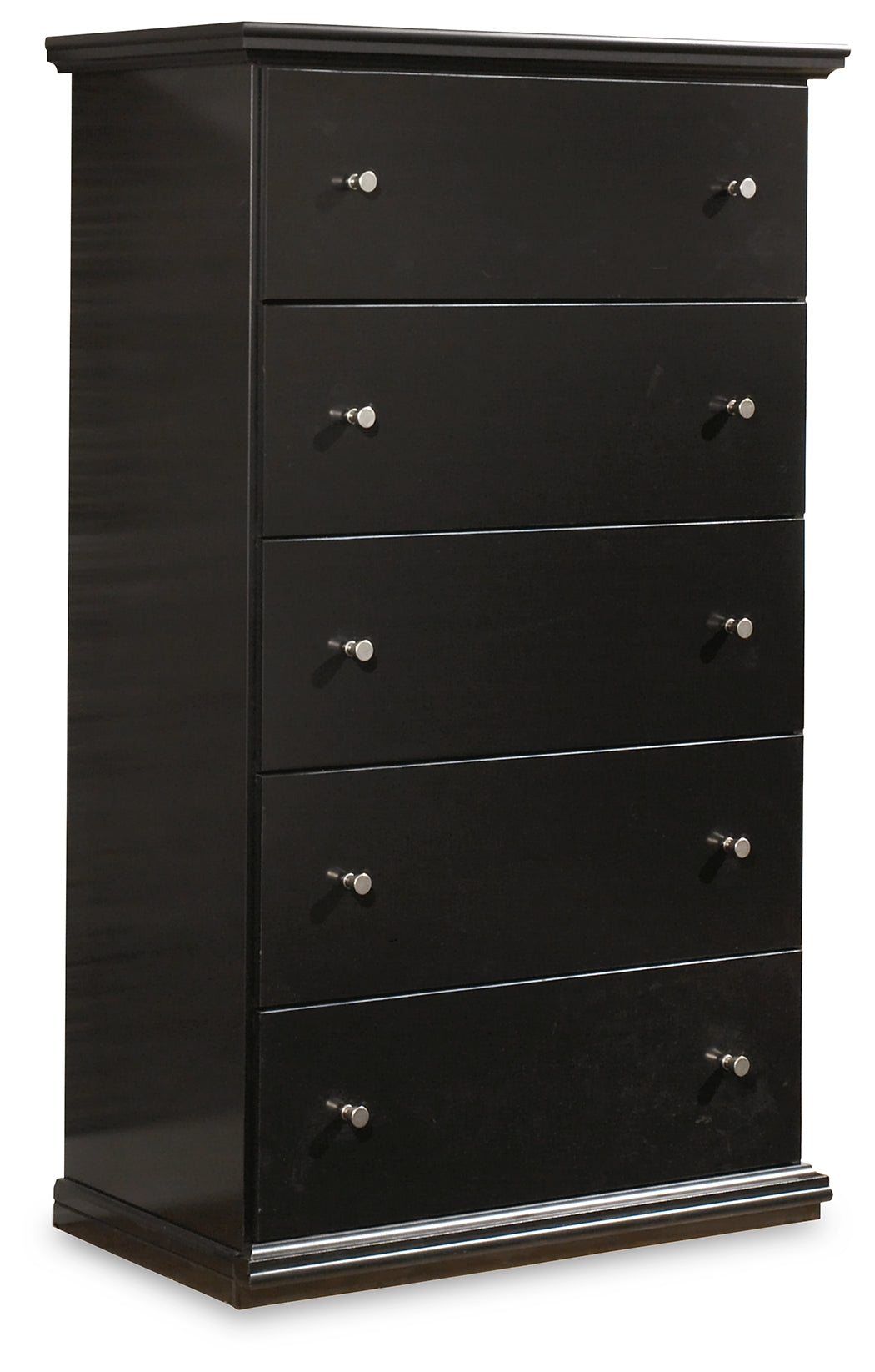 Maribel King Panel Bed, Dresser, Mirror, Chest, and 2 Nightstands - B138B63
