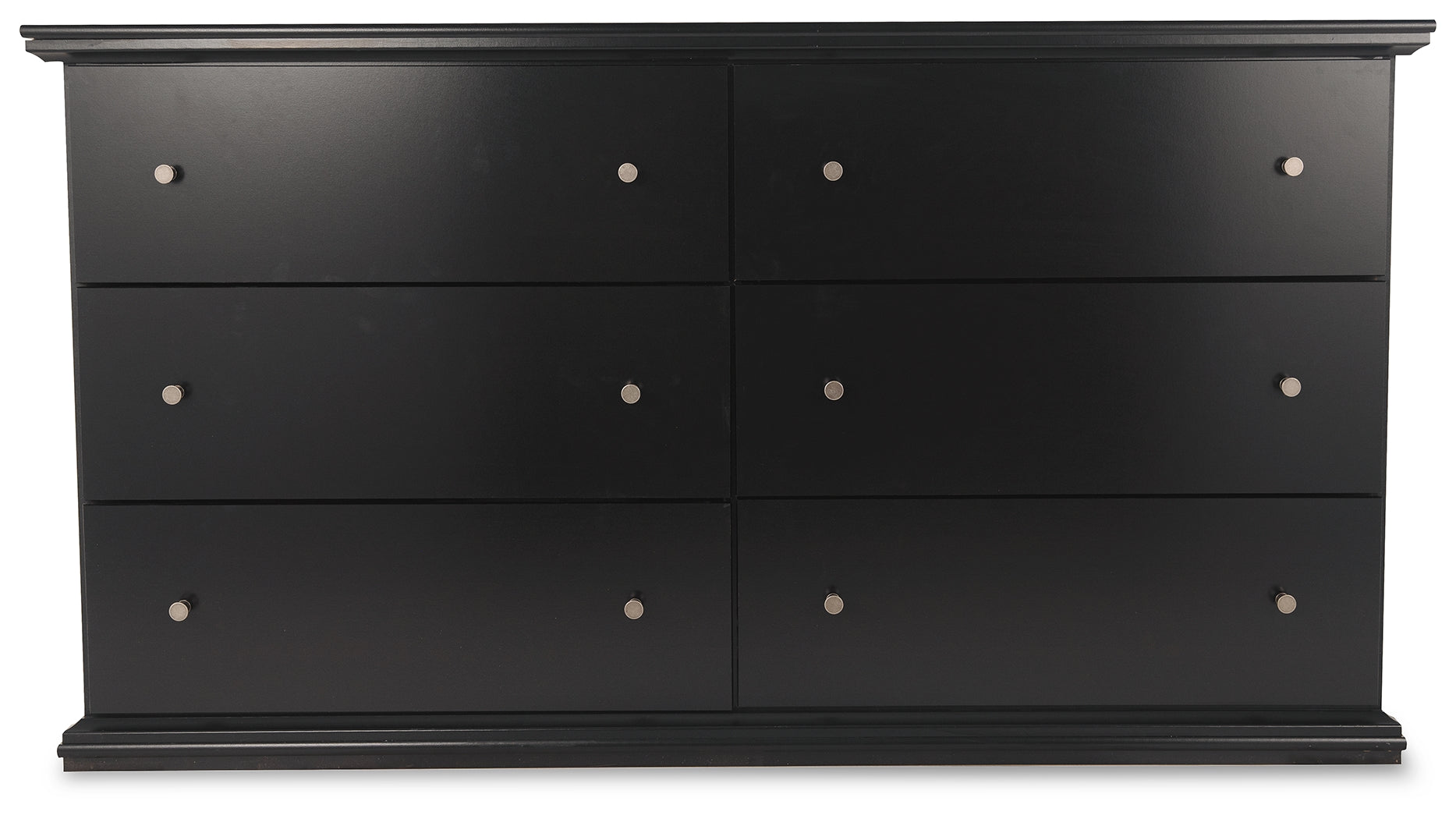 Maribel King Panel Bed with Dresser and Nightstand in Black from Ashley - Luna Furniture