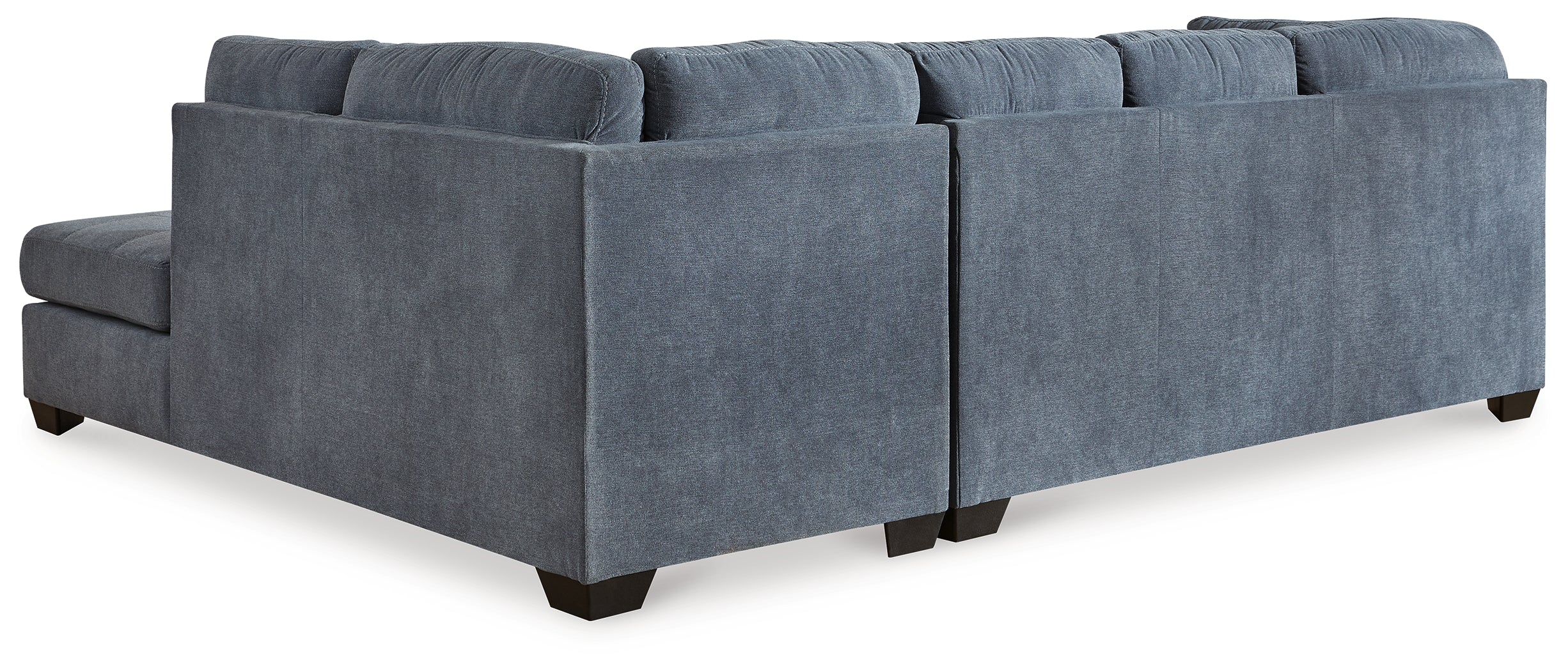 Marleton 2-Piece Sectional with Ottoman in Denim - PKG015807