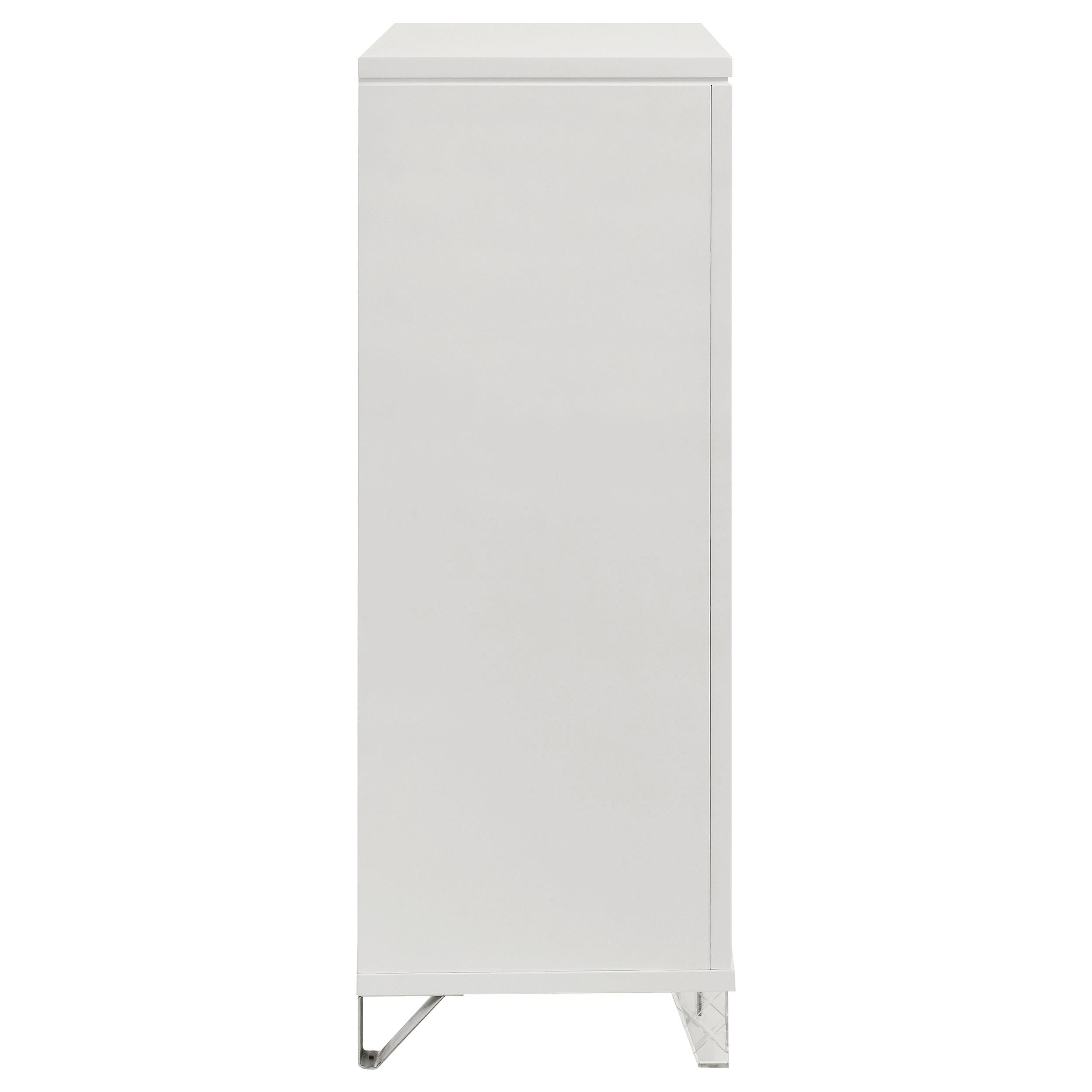 Marmore 5-drawer Bedroom Chest of Drawers White - 224965
