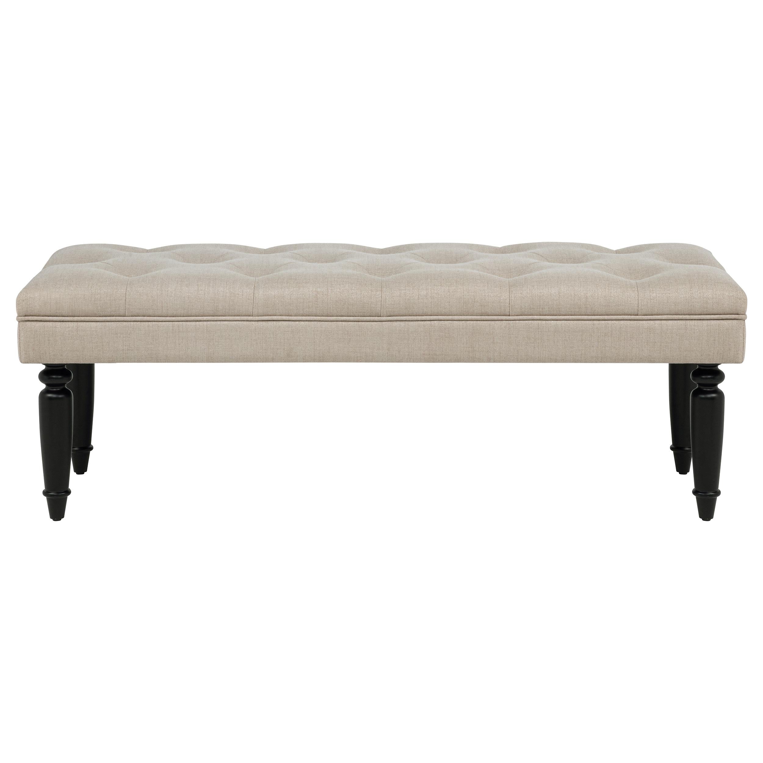 Marsha 52-inch Upholstered Entryway Accent Bench Latte - 915160