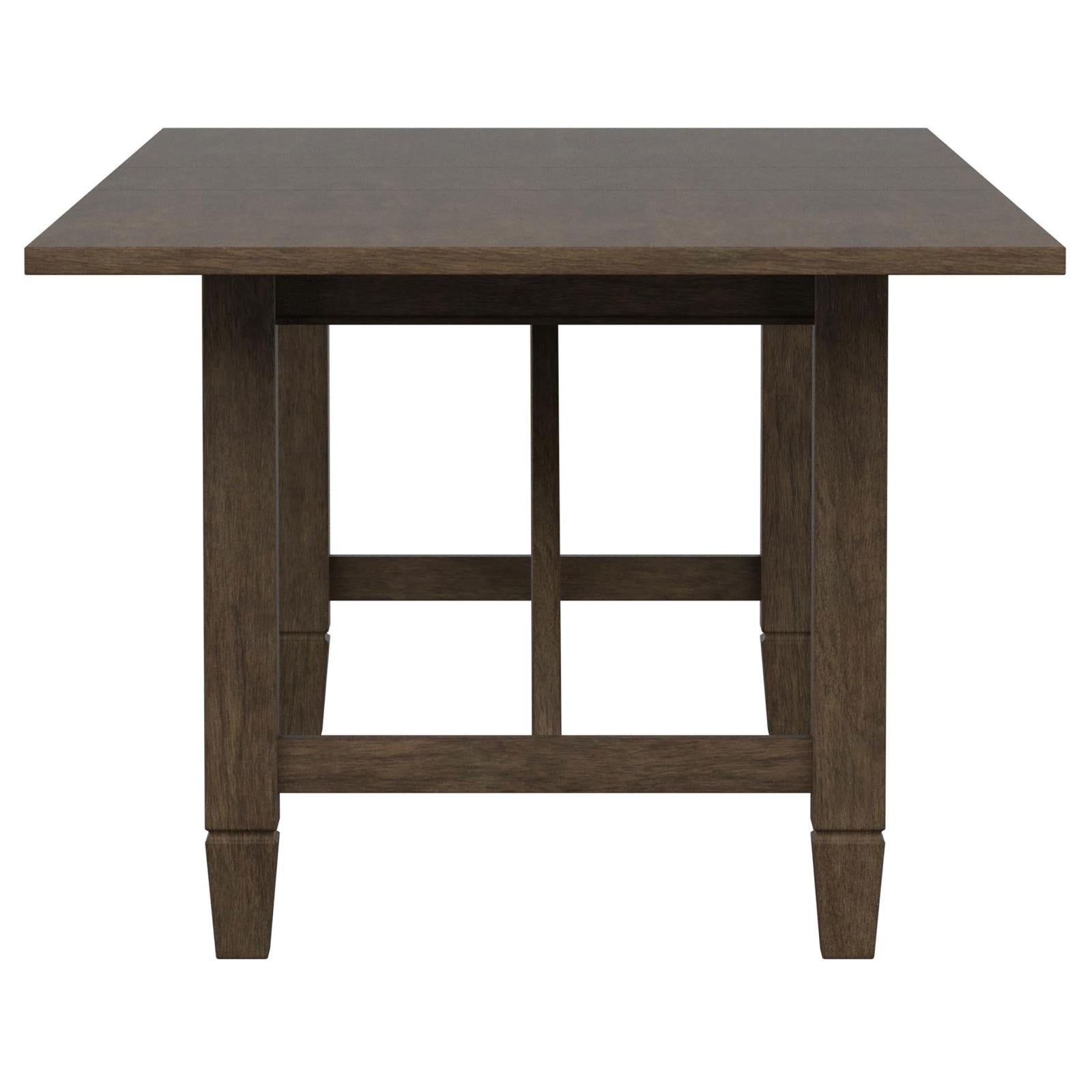 Matisse Rectangular Dining Table with 18" Removable Extension Leaf Brown - 108311