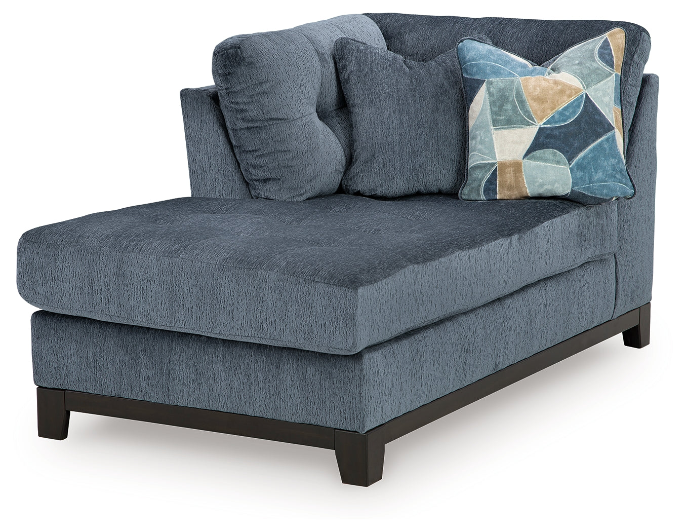 Maxon Place Navy Left-Arm Facing Corner Chaise - 3300316