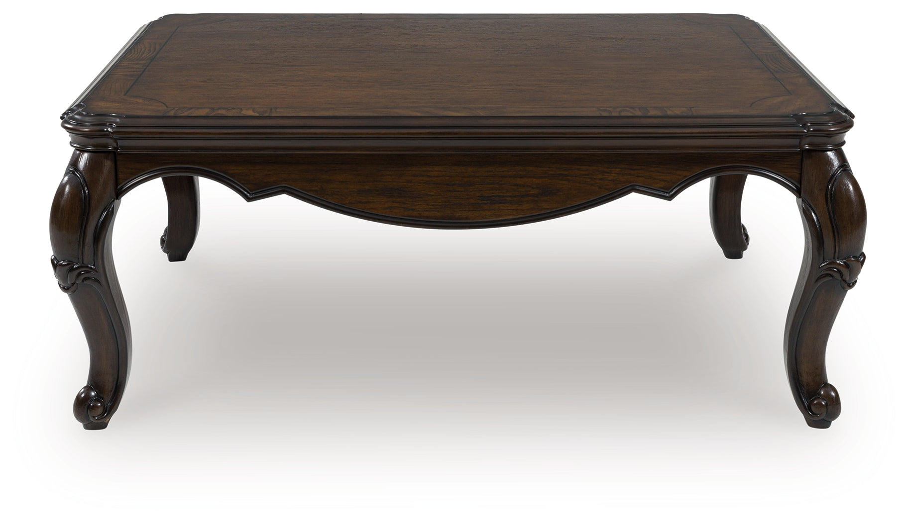 Maylee Dark Brown Coffee Table - T617-1