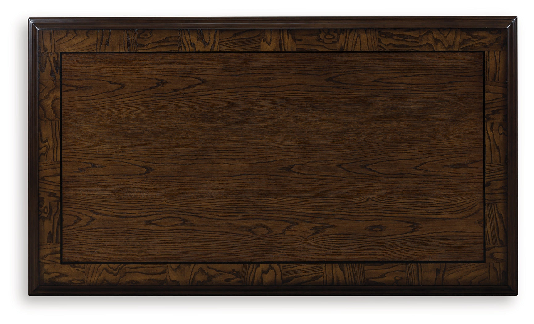 Maylee Dark Brown Coffee Table - T647-1