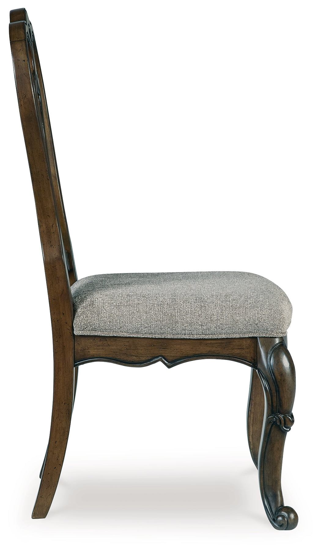 Maylee Dark Brown Dining Table and 4 Chairs - D947D10
