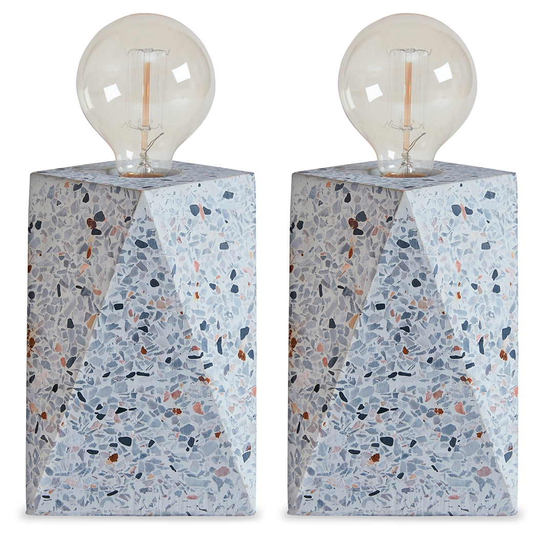 Maywick White Table Lamp (Set of 2) - L235673X2