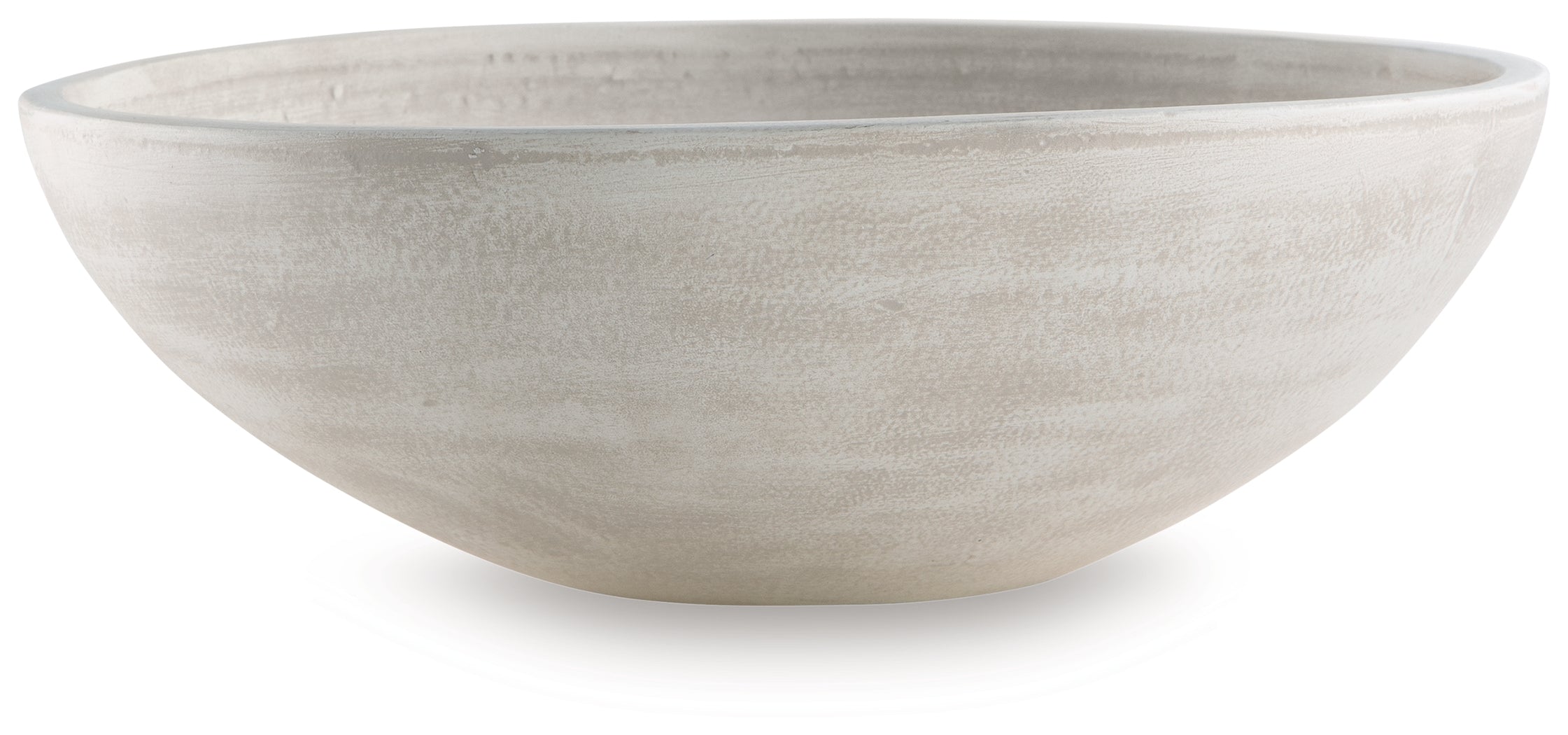Meadie Distressed White Bowl - A2000789