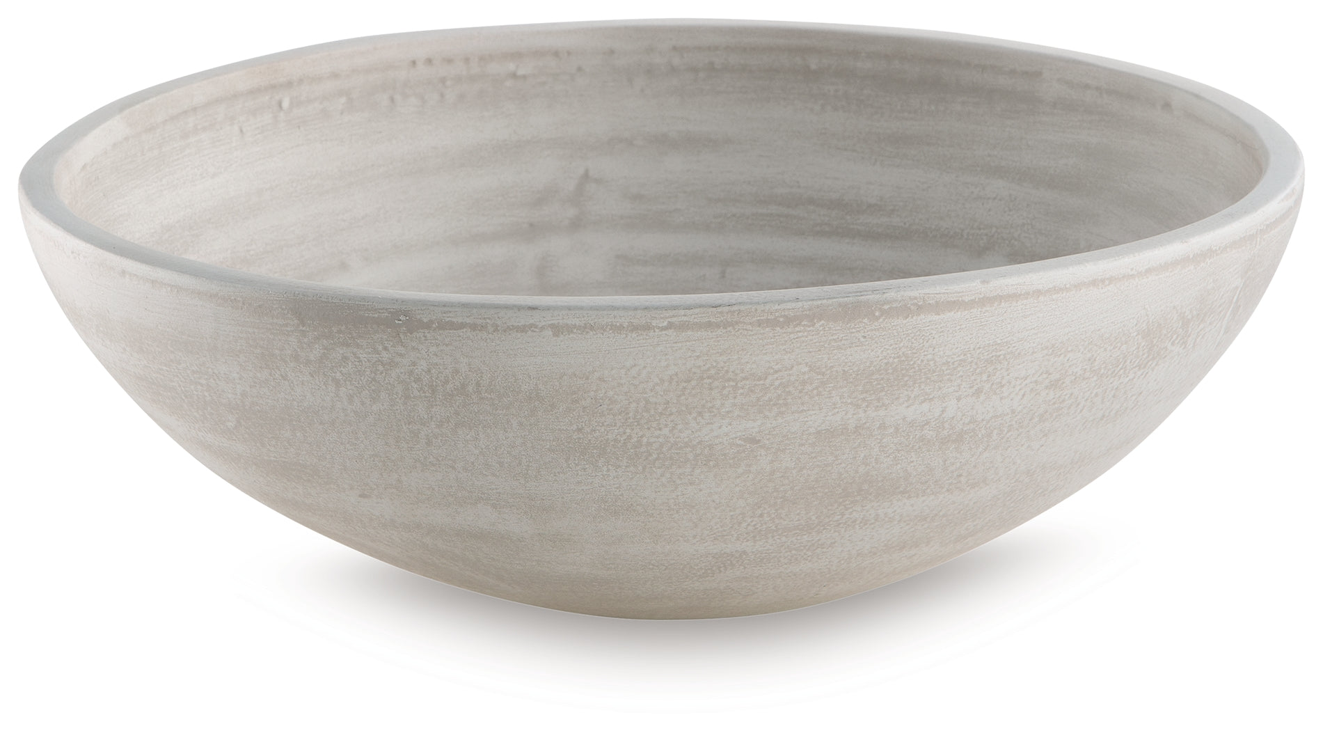 Meadie Distressed White Bowl - A2000789