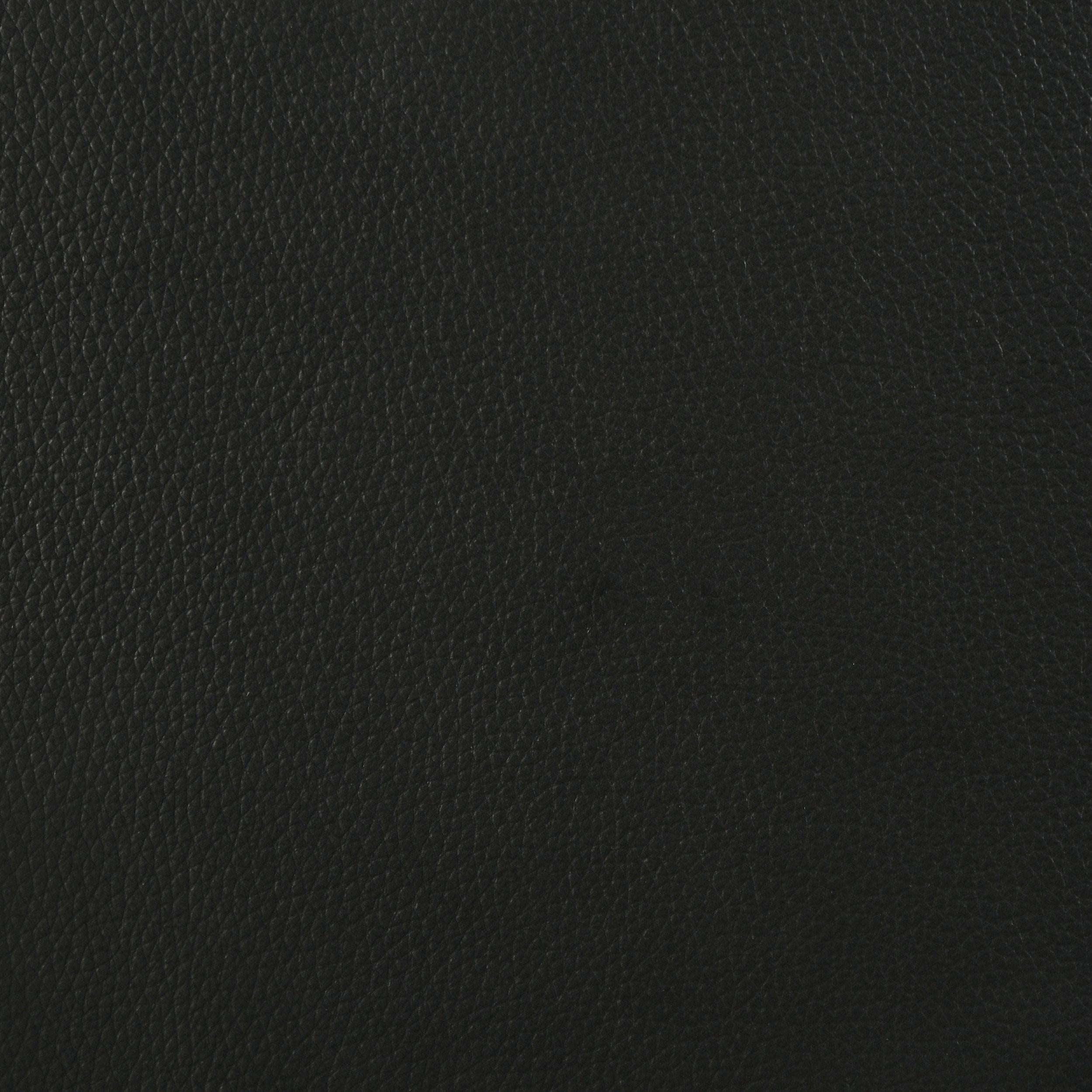 Medley Genuine Leather Eastern King Platform Bed Black - 315911BLKKE
