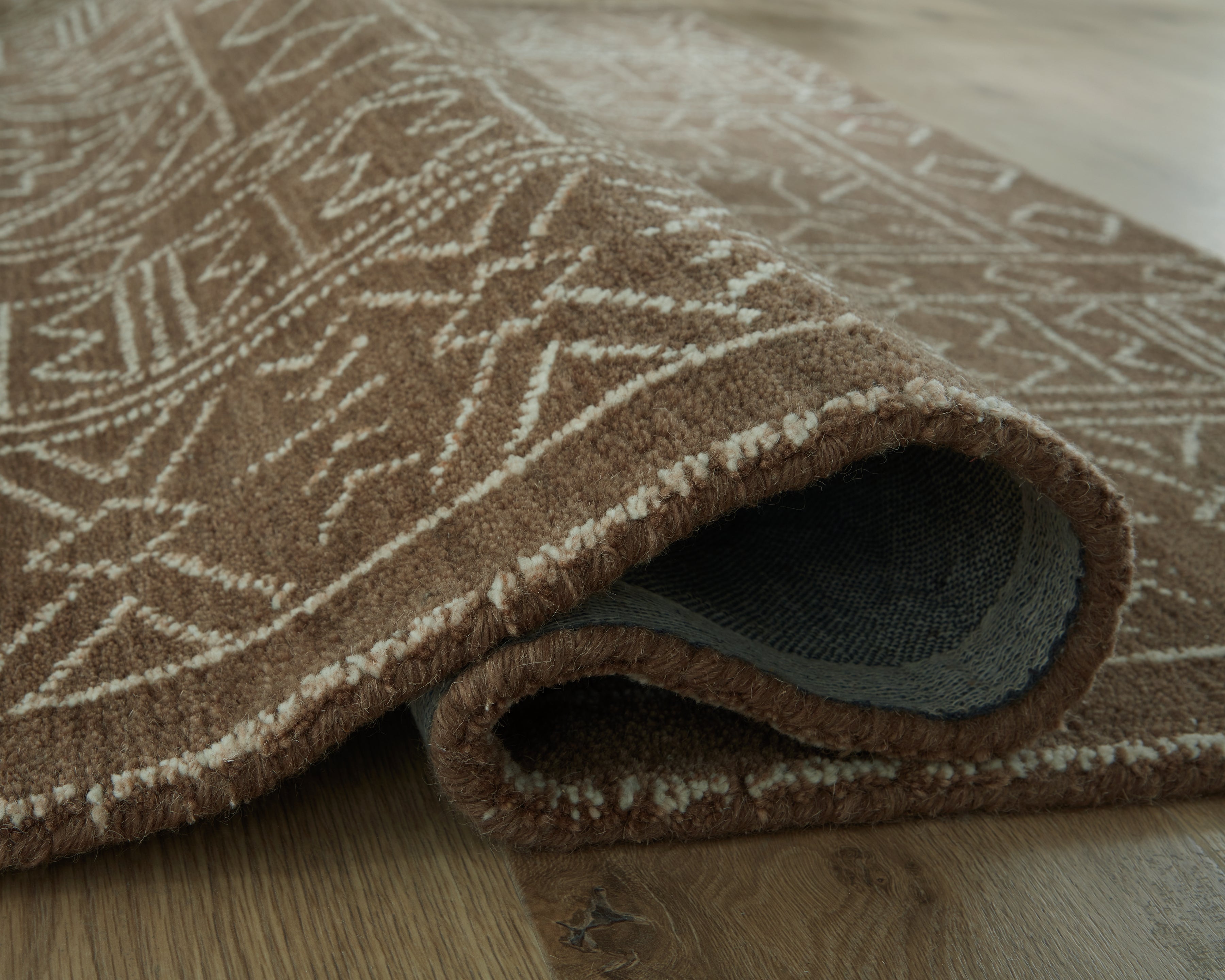 Merrittman Brown/Ivory Medium Rug - R407702