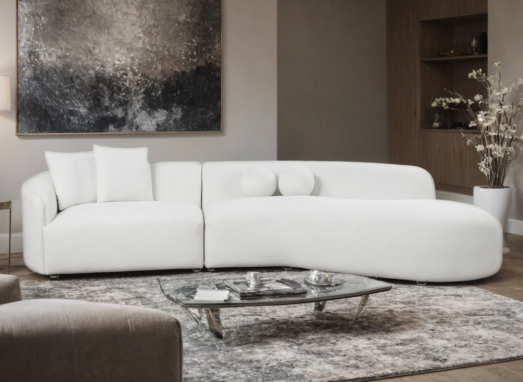 Mia Beige Sectional