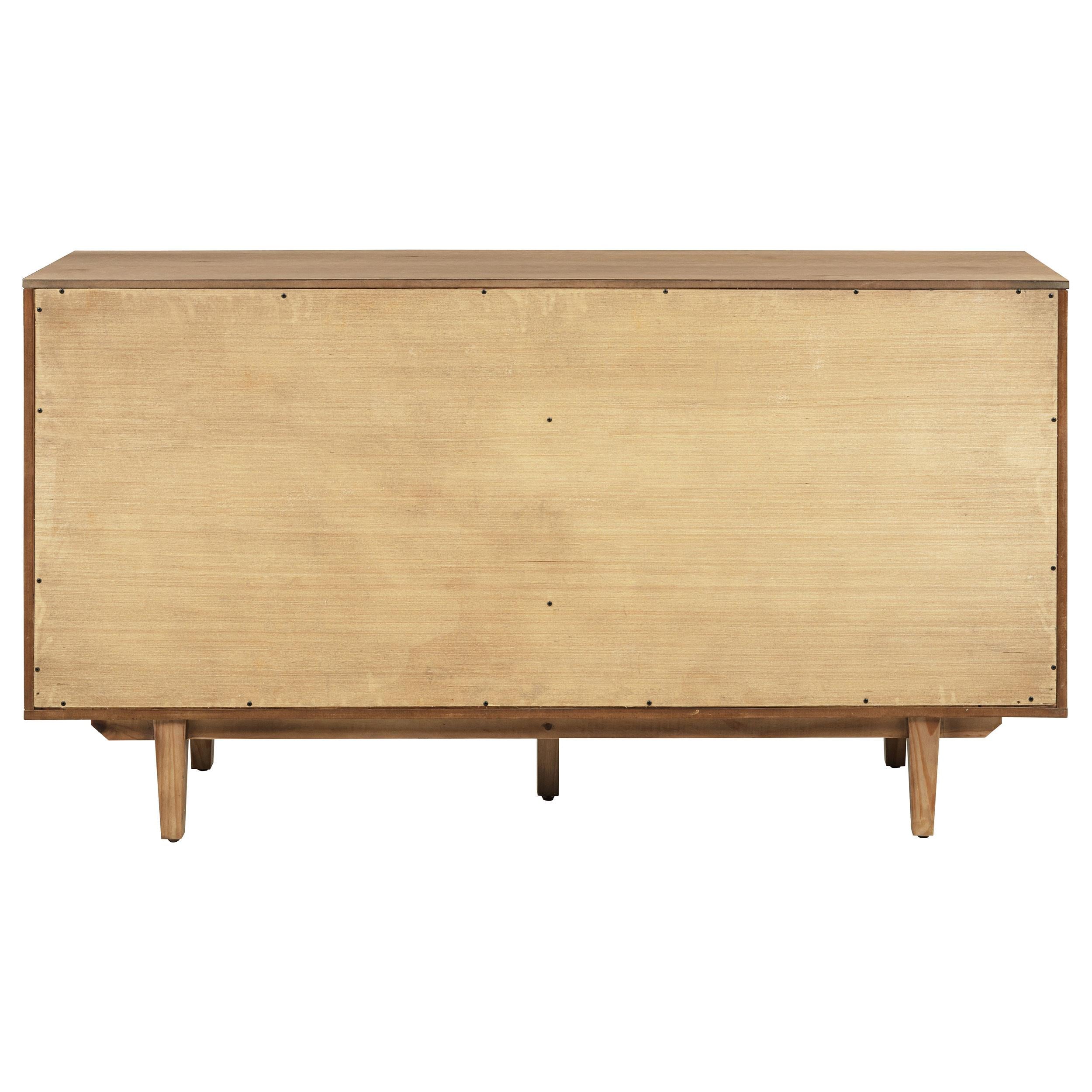 Middleton 4-door Sideboard Server with Dual Drawers Natural - 108545NAT