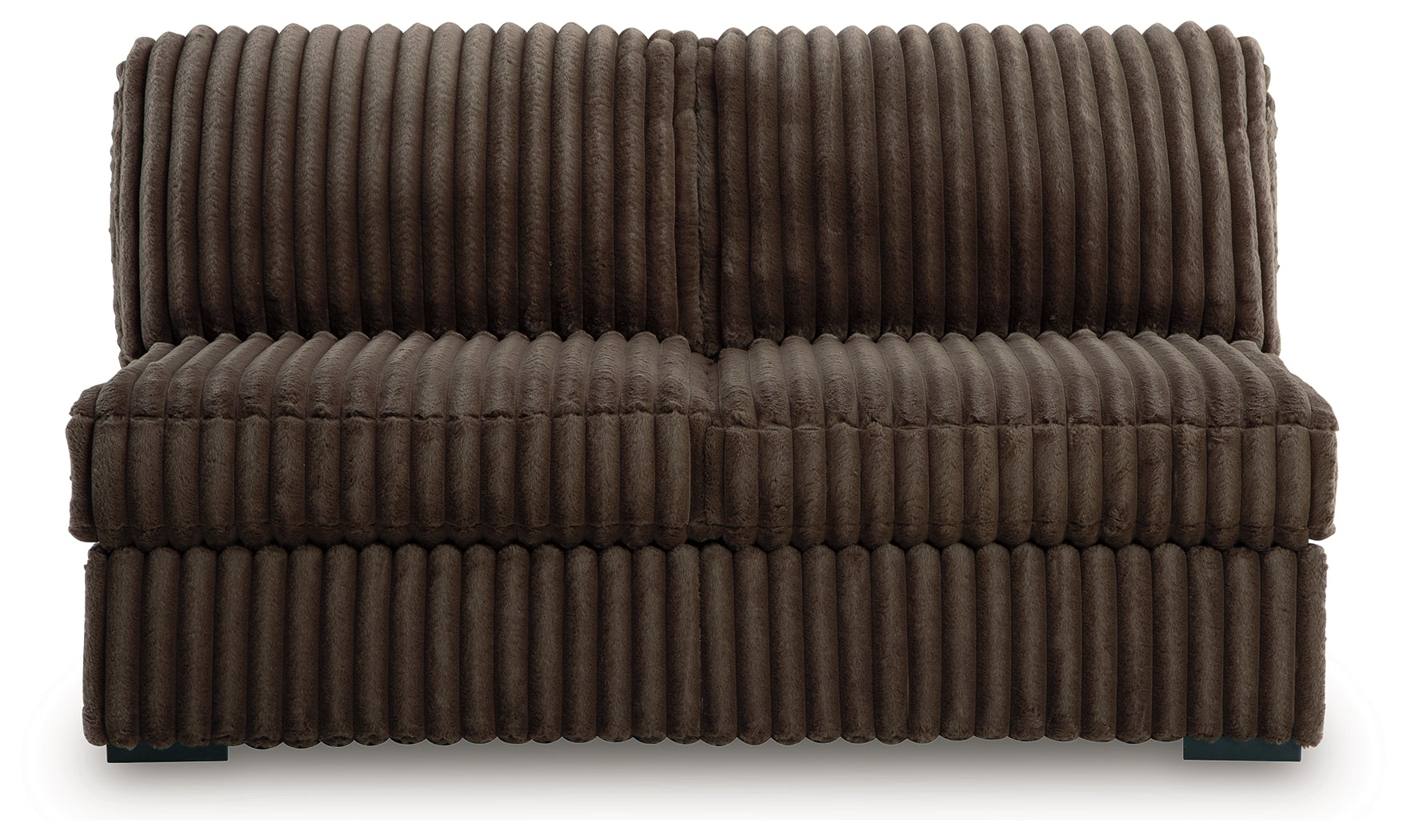 Midnight-Madness 4-Piece Sectional and Oversized Accent Ottoman - 98104U5