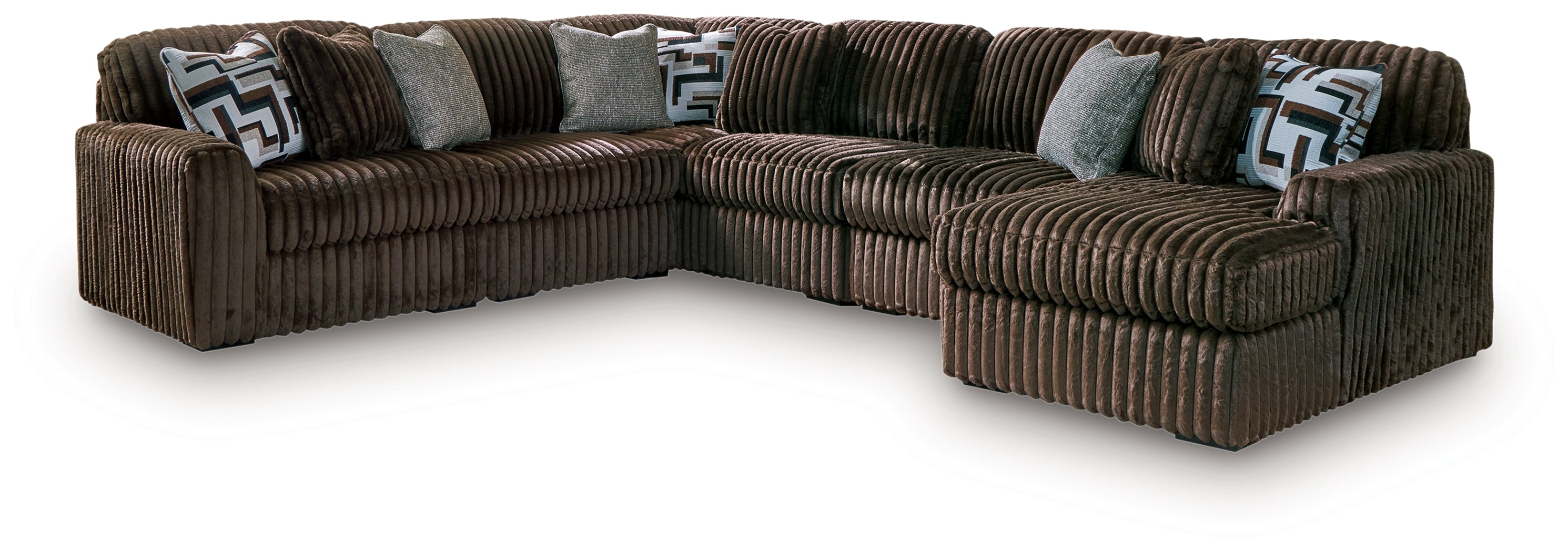 Midnight-Madness 6-Piece Sectional with Chaise - 98104S24