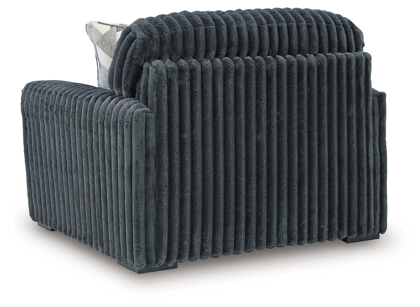 Midnight-Madness Gunmetal Oversized Chair - 9810523
