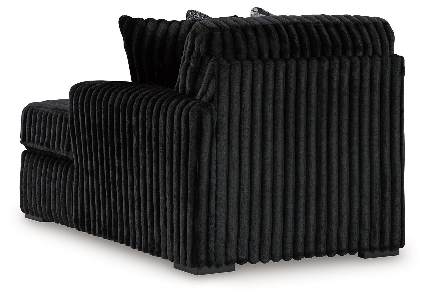 Midnight-Madness Onyx 3-Piece Sectional with Chaise - 98103S9