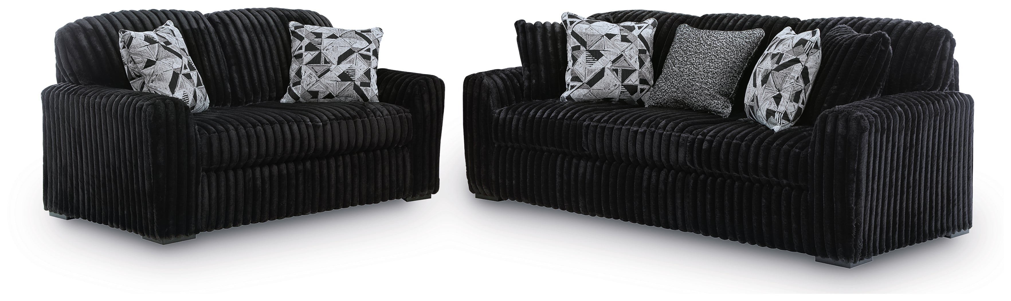 Midnight-Madness Sofa and Loveseat - 98103U9