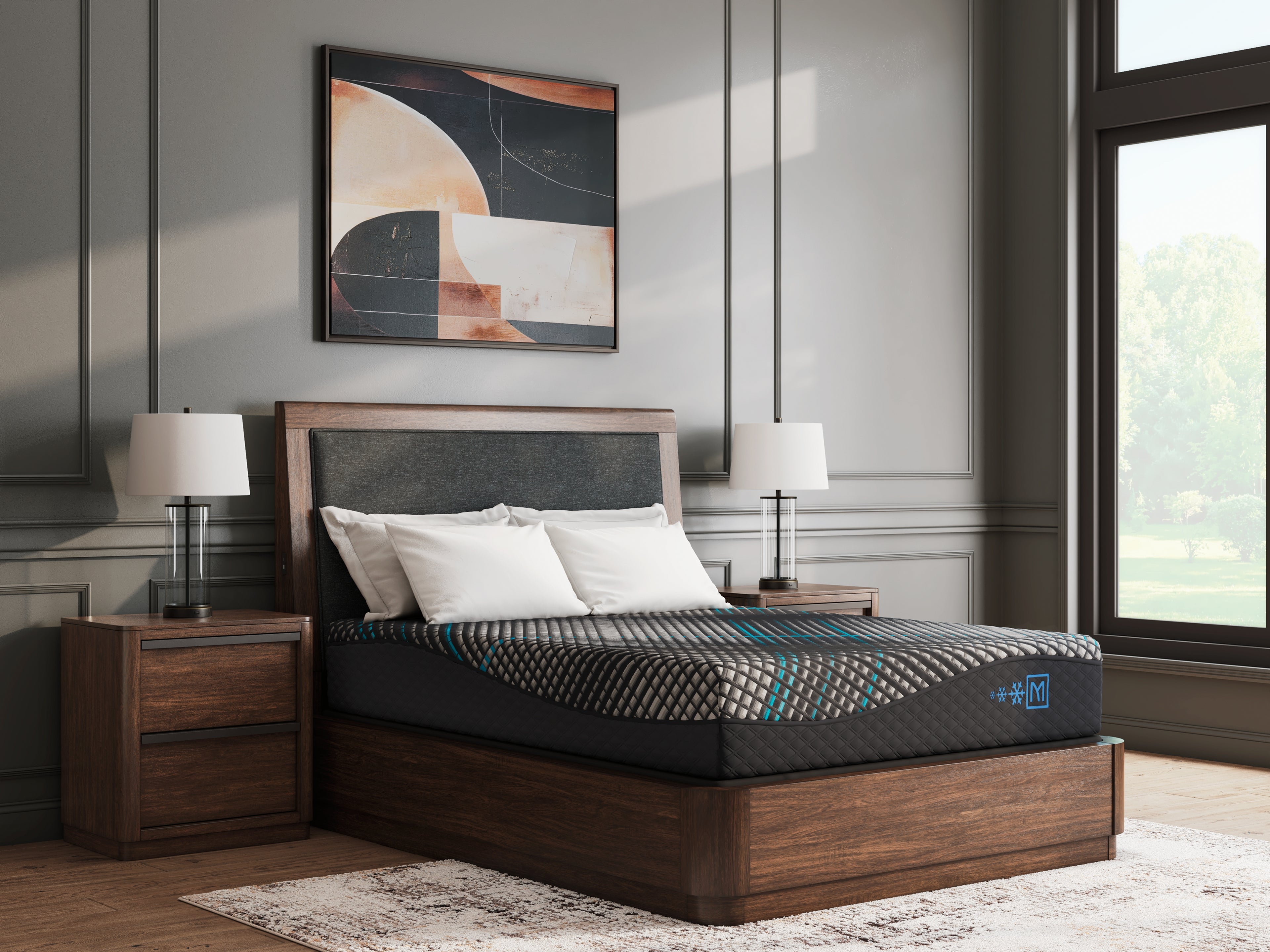 Millennium 2.0 Foam 12 Inch Black California King Mattress - M31151