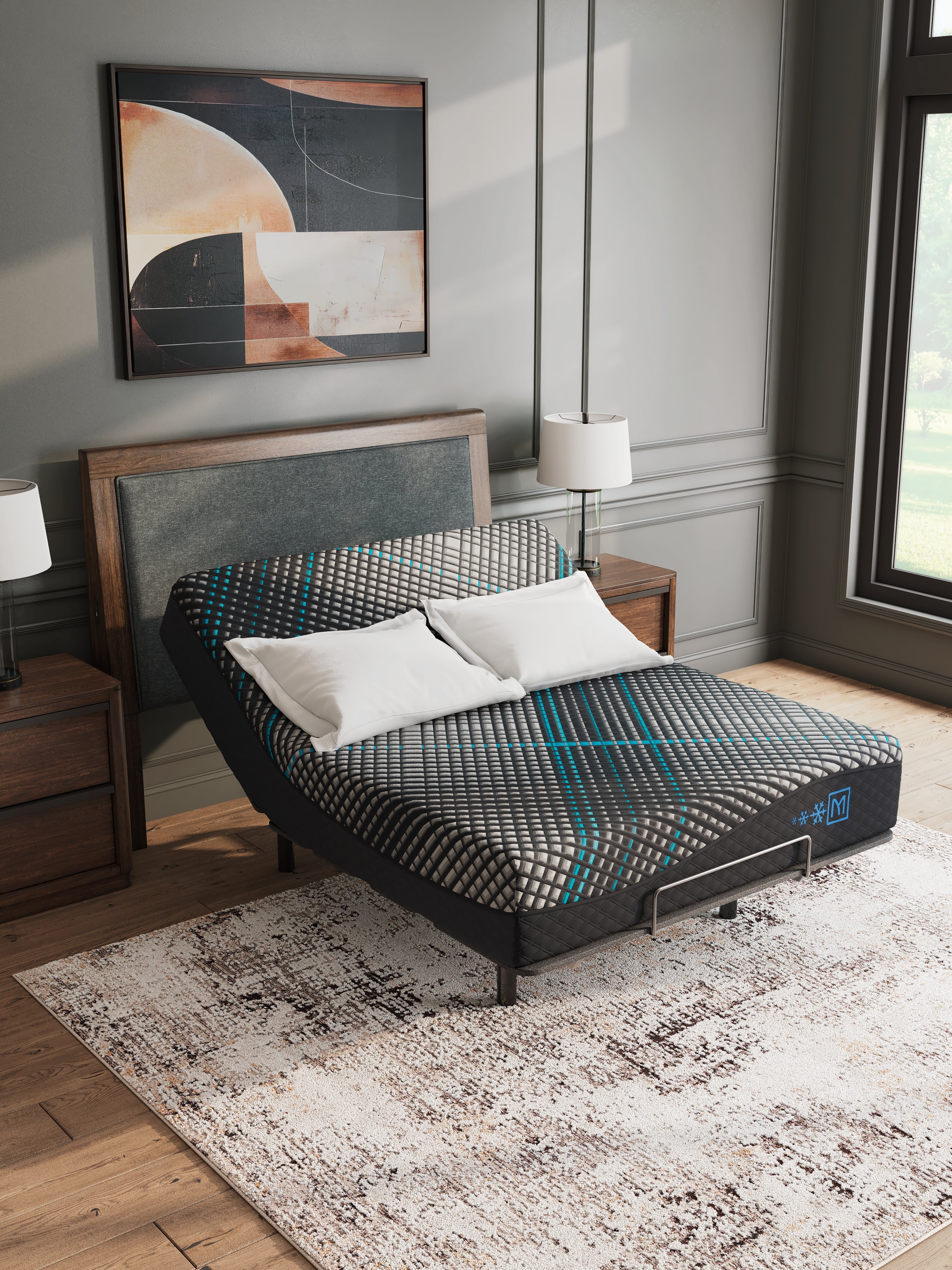 Millennium 2.0 Foam 12 Inch Black King Mattress - M31141