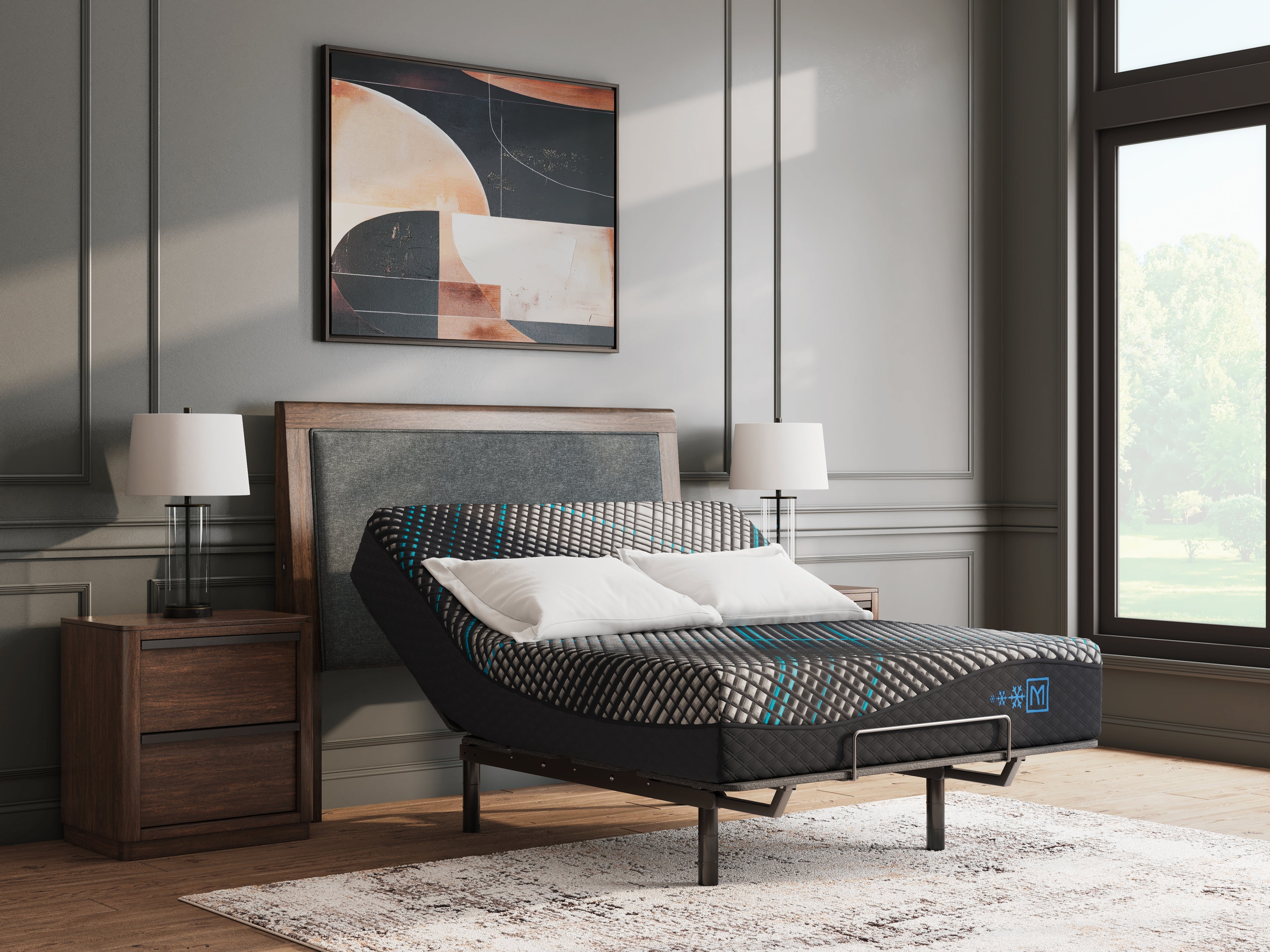 Millennium 2.0 Foam 12 Inch Black King Mattress - M31141