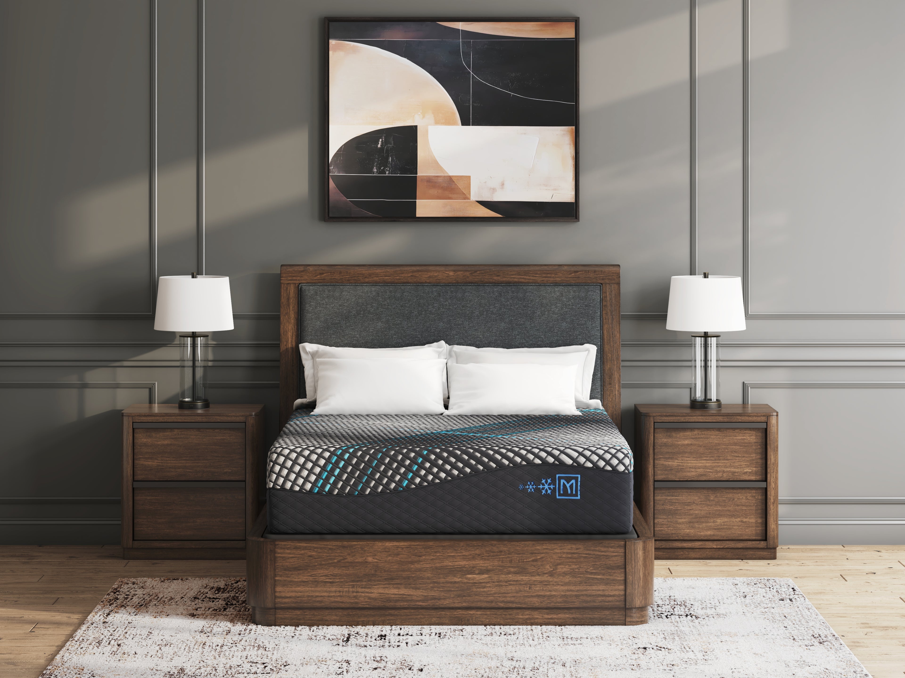 Millennium 2.0 Foam 14 Inch Black King Mattress - M31241