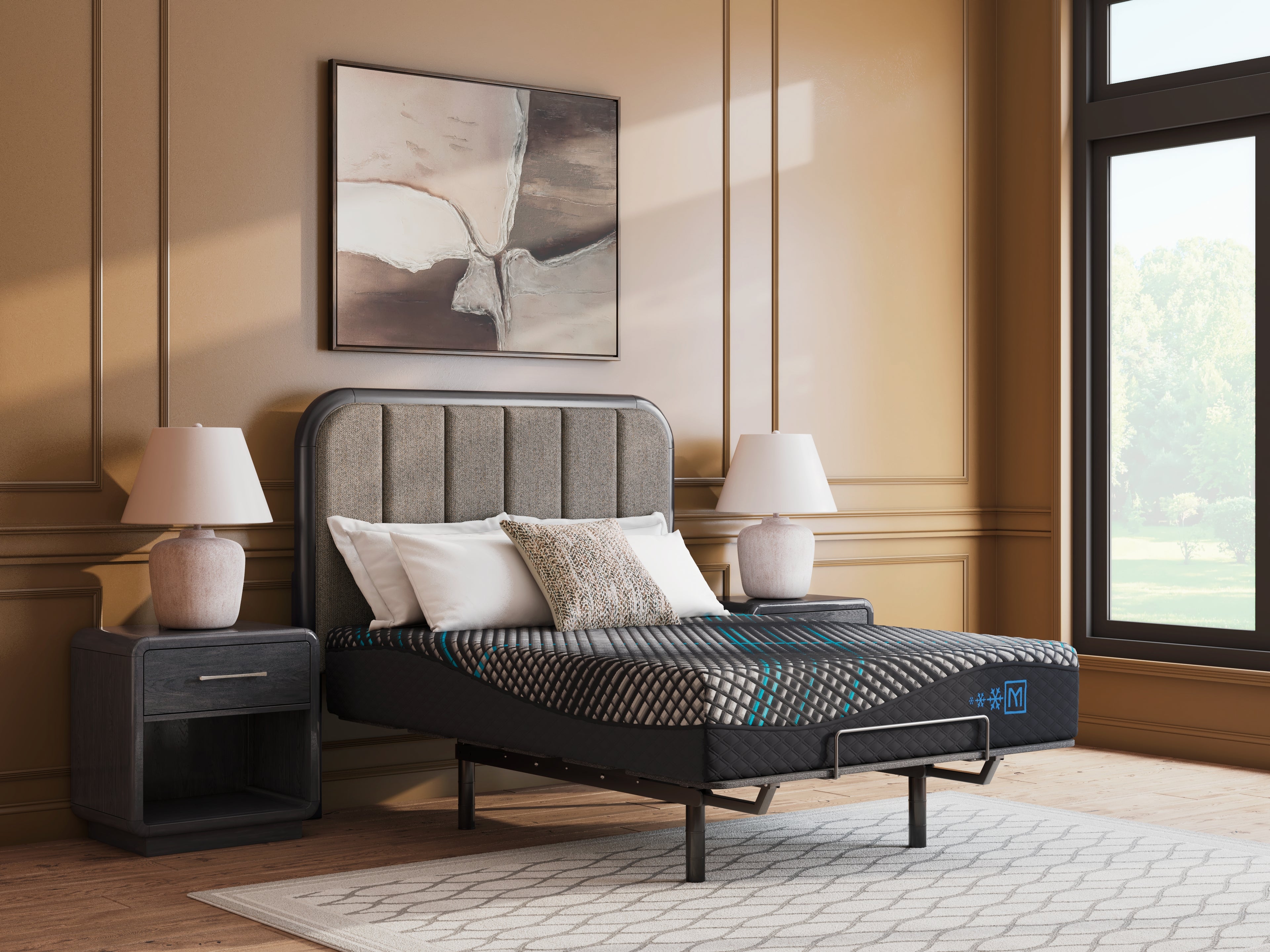 Millennium 2.0 Hybrid 12 Inch Black King Mattress - M31341