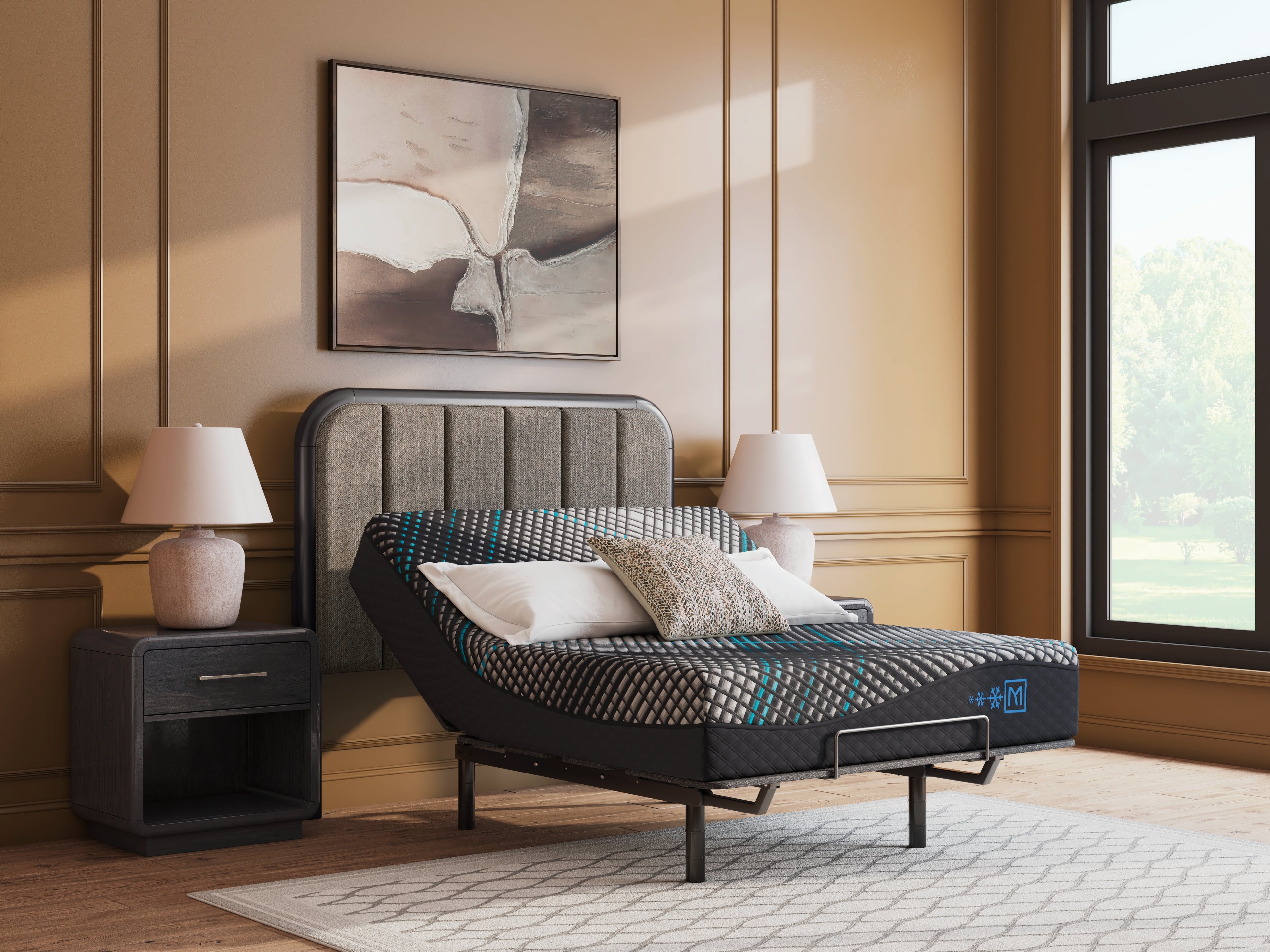 Millennium 2.0 Hybrid 12 Inch Black King Mattress - M31341