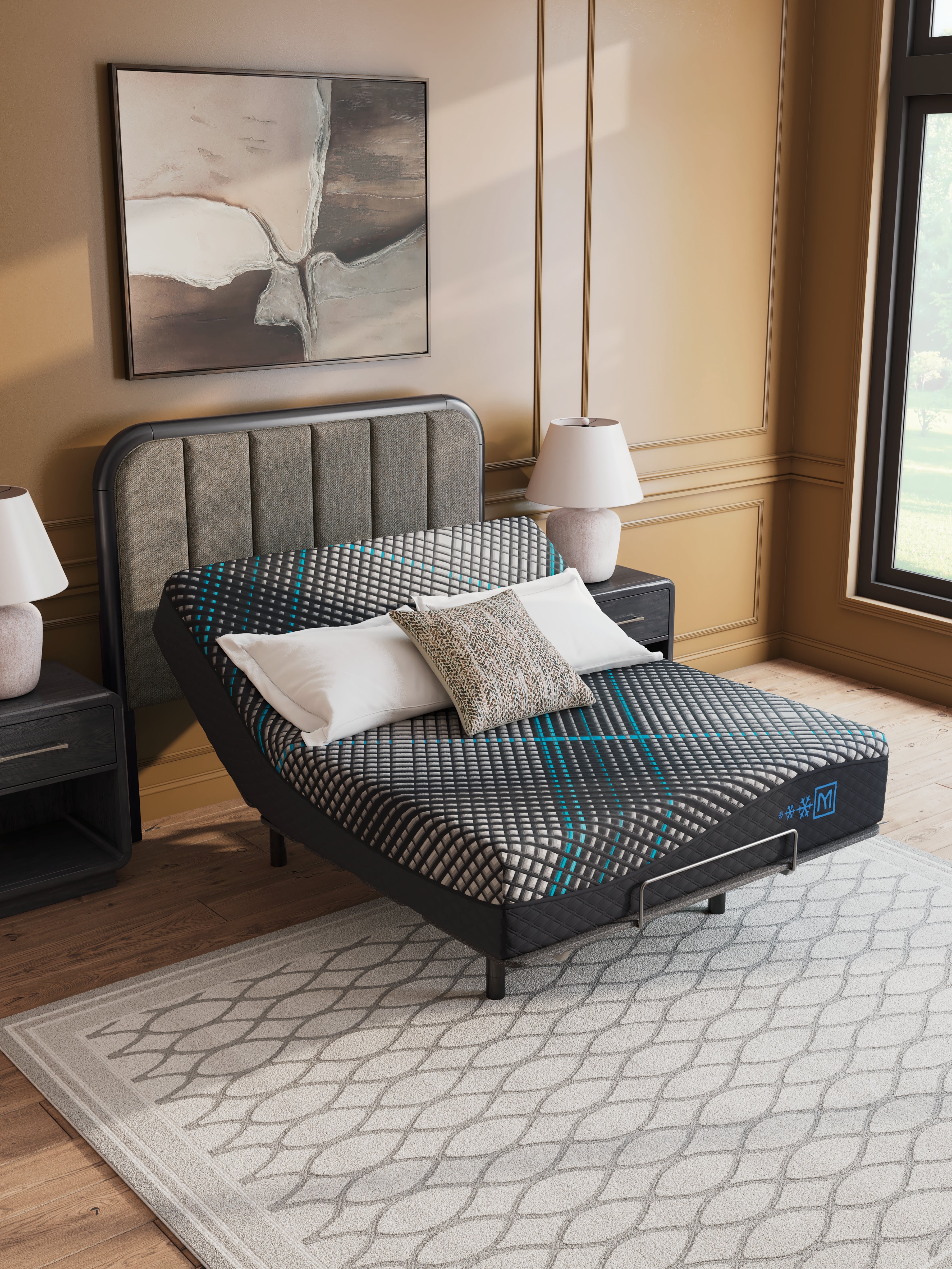 Millennium 2.0 Hybrid 12 Inch Black King Mattress - M31341