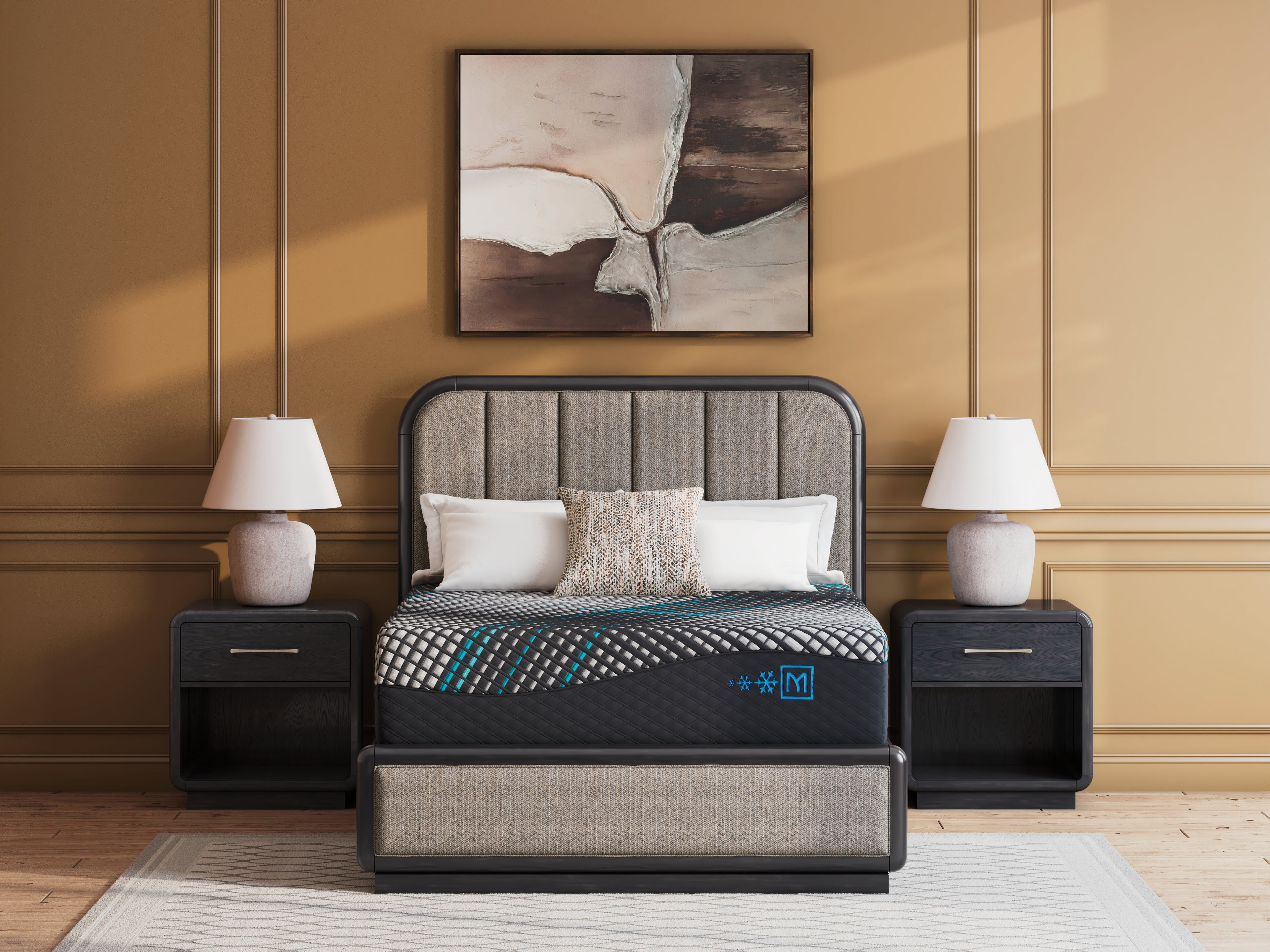 Millennium 2.0 Hybrid 14 Inch Black California King Mattress - M31451