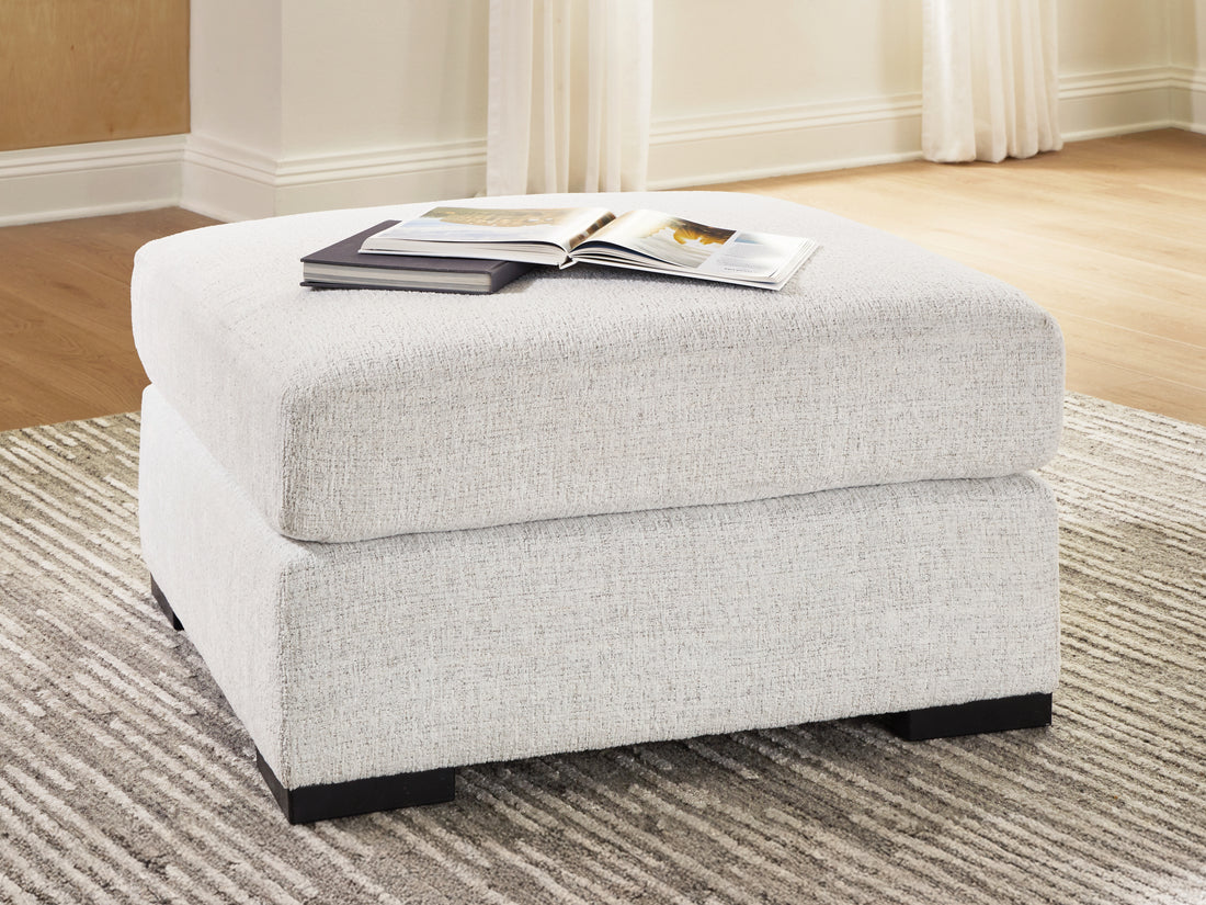 Misty-Lakes Chalk Oversized Accent Ottoman - PC6690608