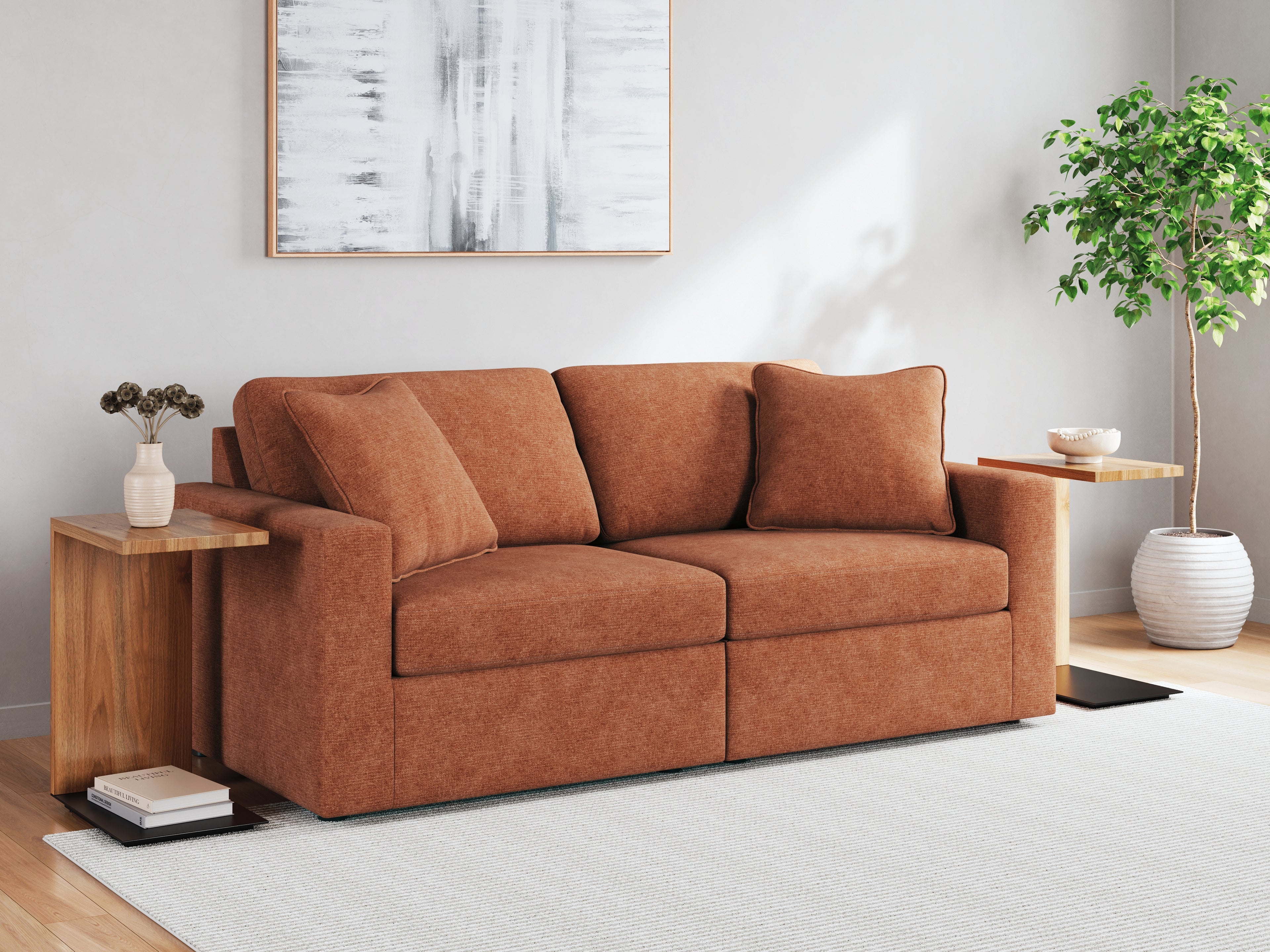 Modmax 3-Piece Sectional Sofa and 2-Piece Sectional Loveseat - 92102U20