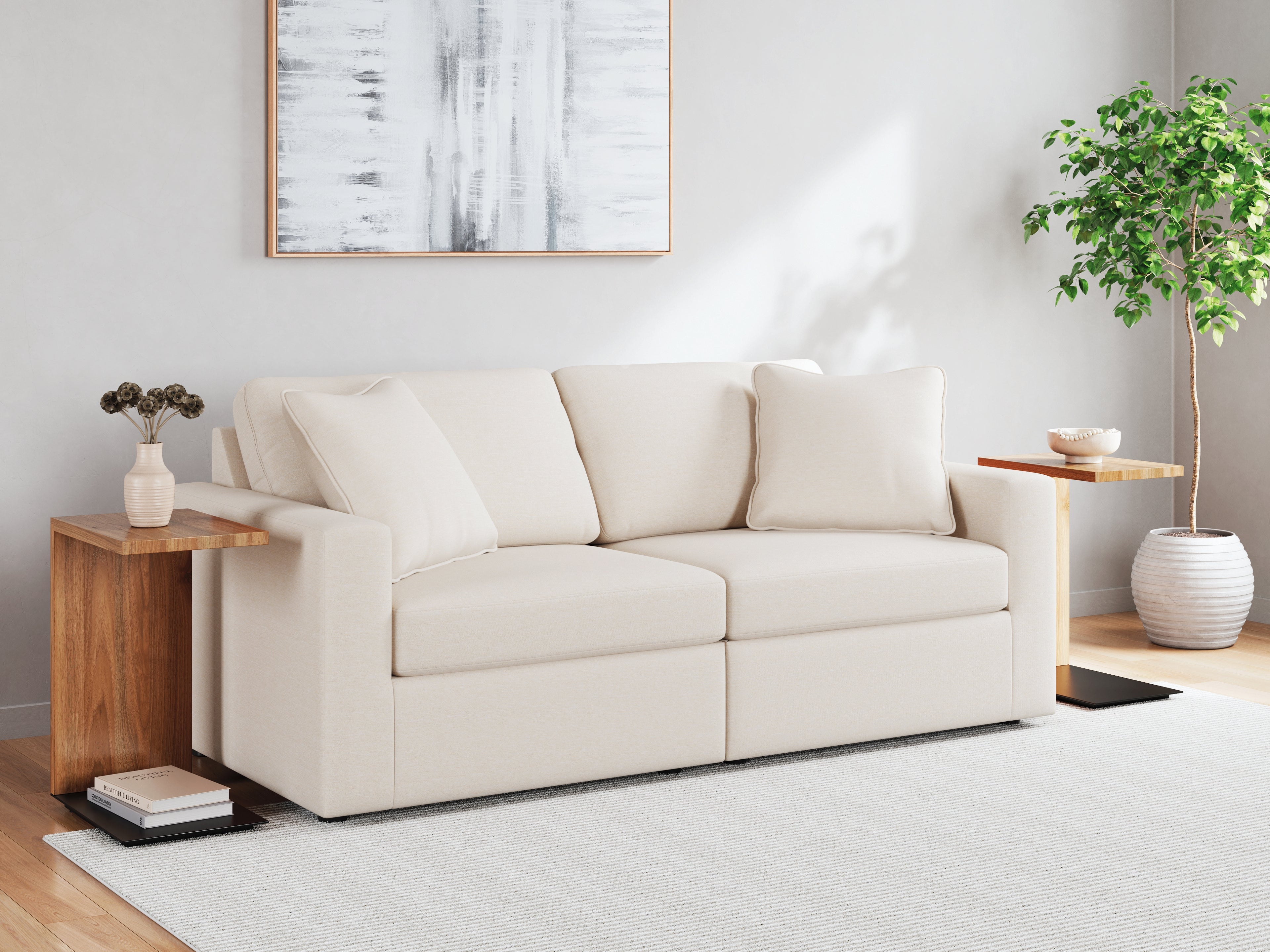 Modmax 3-Piece Sectional Sofa and 2-Piece Sectional Loveseat - 92103U20