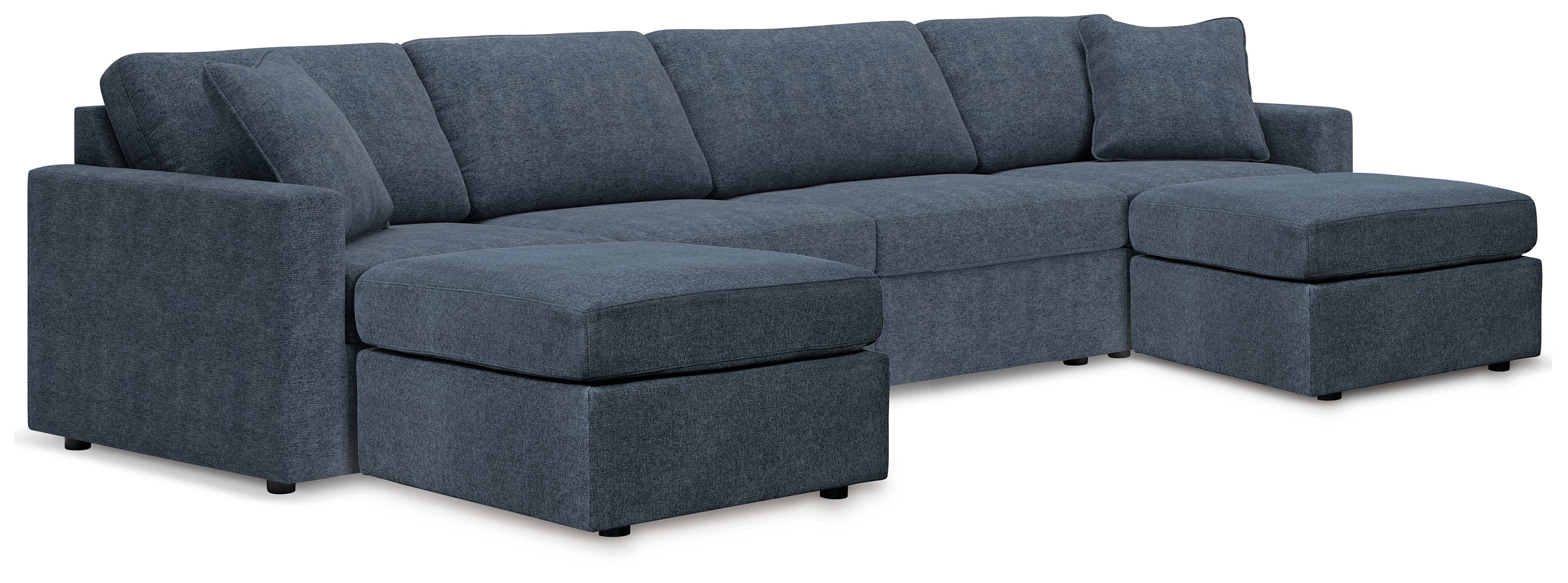 Modmax 4-Piece Sectional and 2 Ottomans - 92121U1