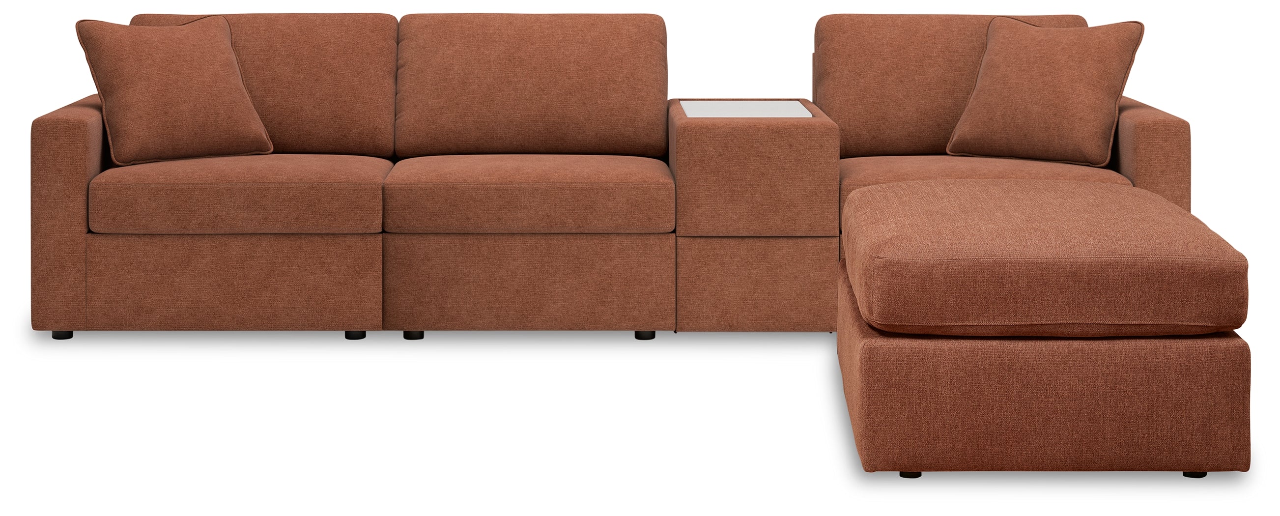 Modmax 4-Piece Sectional and Ottoman - 92102U12