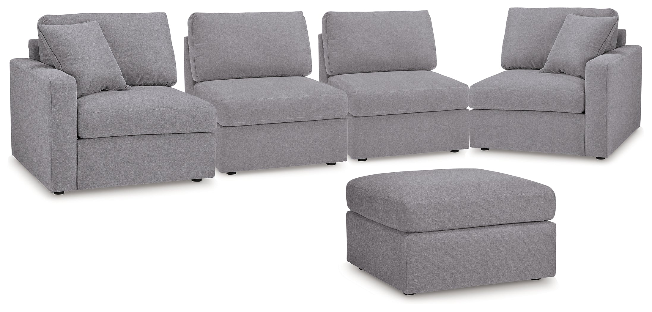 Modmax 4-Piece Sectional and Ottoman - 92104U2