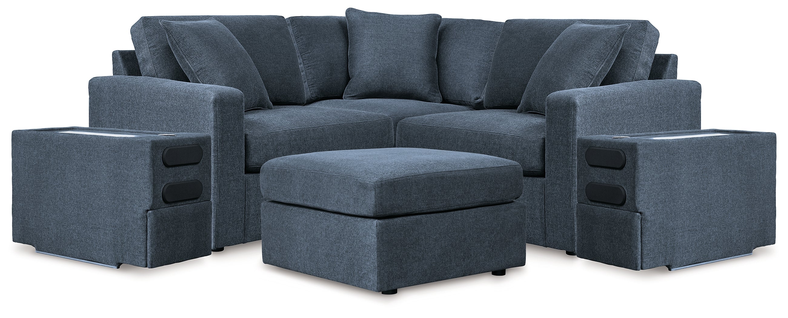Modmax 5-Piece Sectional with Audio Console and Ottoman - 92121U24