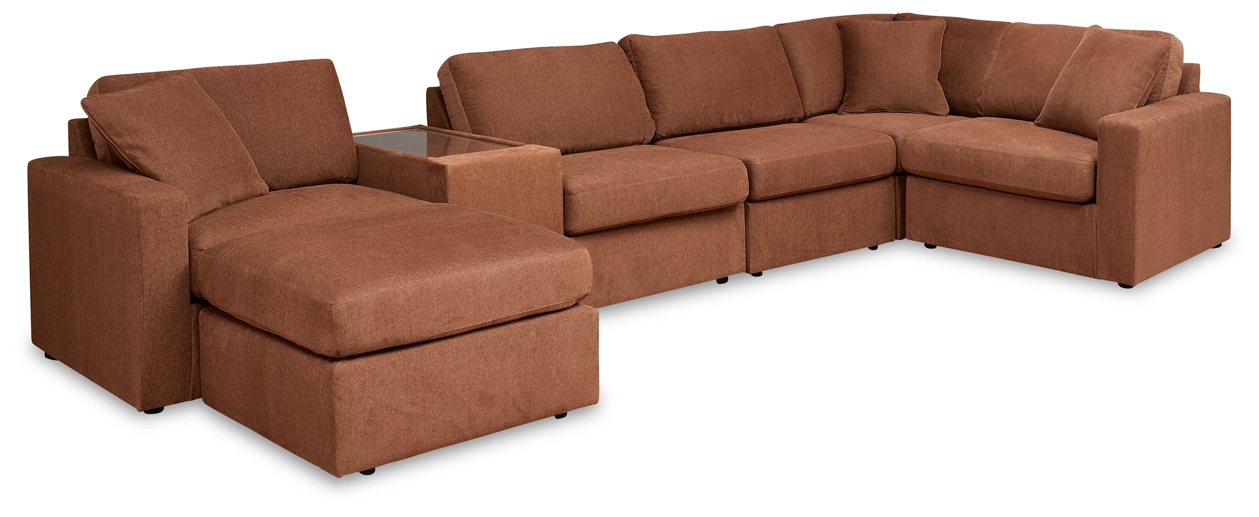 Modmax 6-Piece Sectional and Ottoman - 92102U16