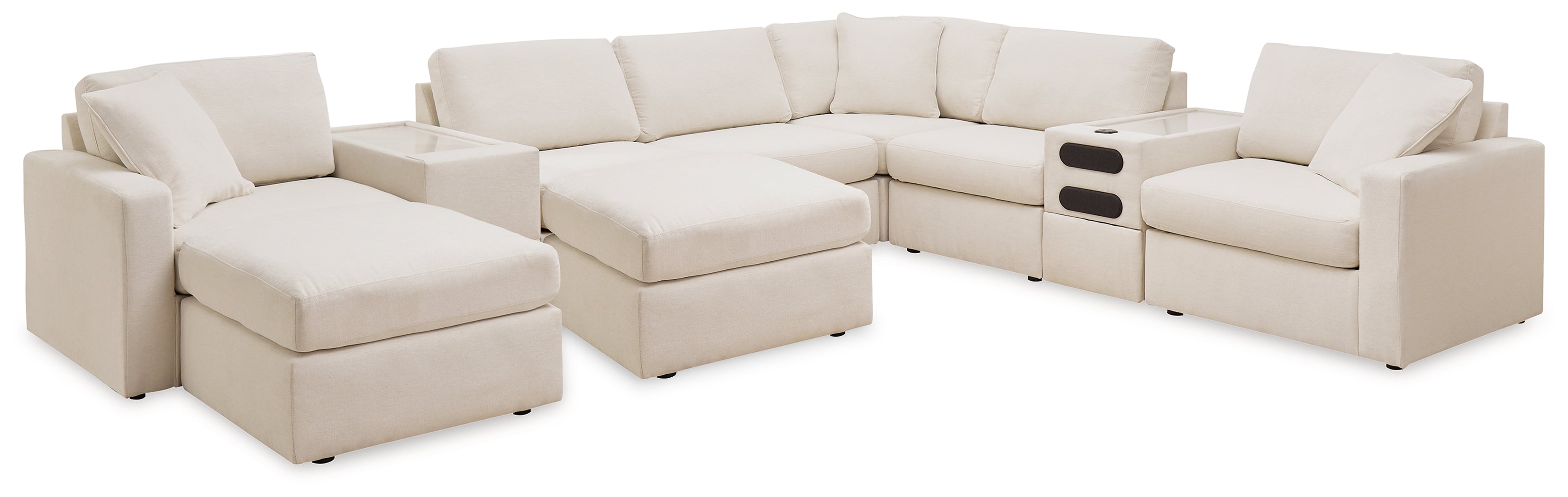 Modmax 8-Piece Sectional and 2 Ottomans - 92103U13