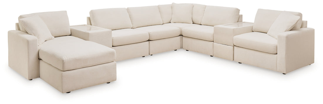 Modmax 8-Piece Sectional and Ottoman - 92103U3