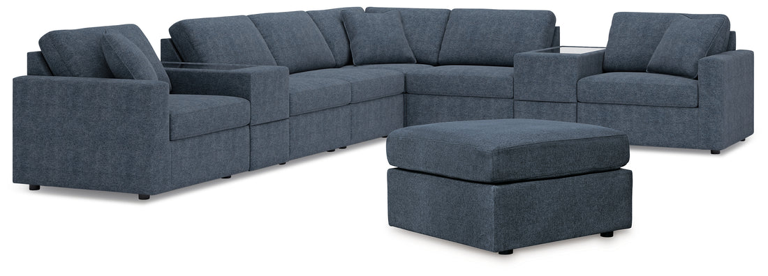 Modmax 8-Piece Sectional and Ottoman - 92121U3