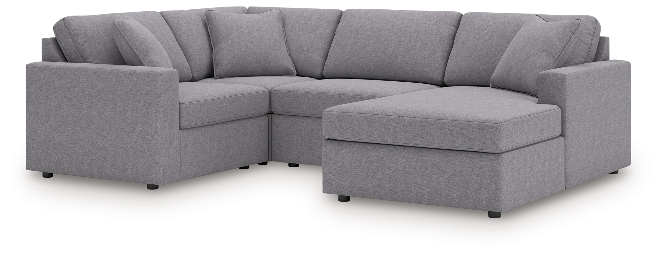 Modmax Granite 4-Piece Sectional with Chaise - 92104S65