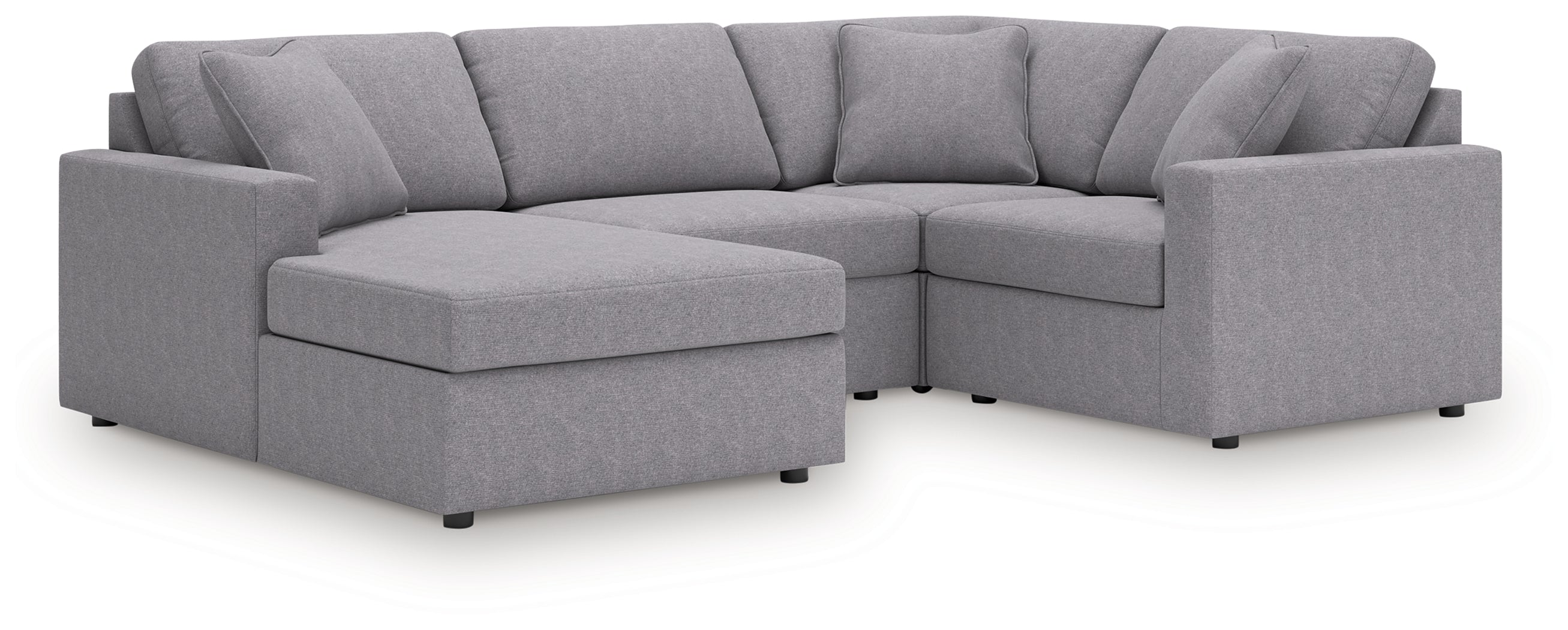 Modmax Granite 4-Piece Sectional with Chaise - 92104S66